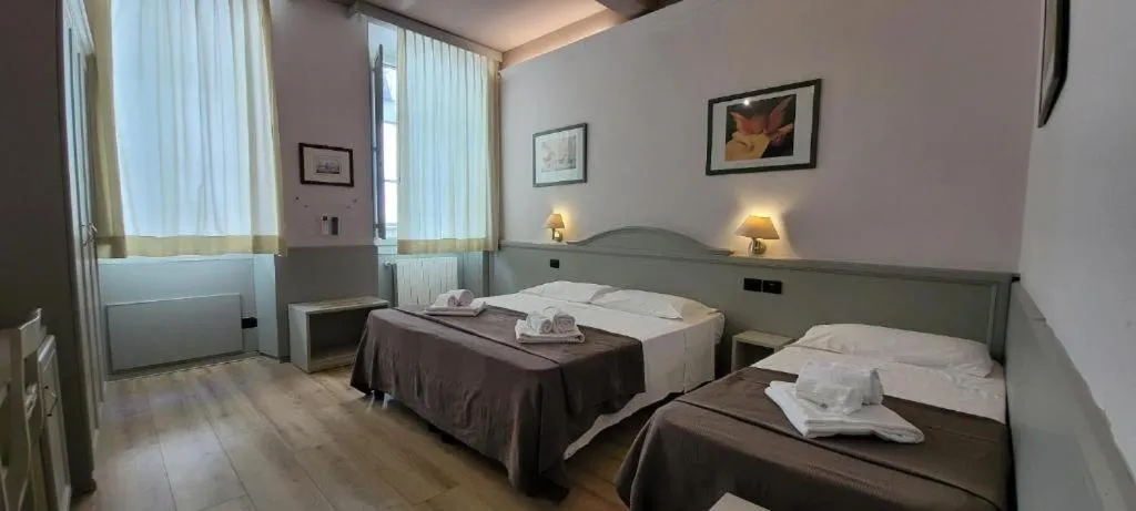 Bed in Hotel Camilla Guelfa