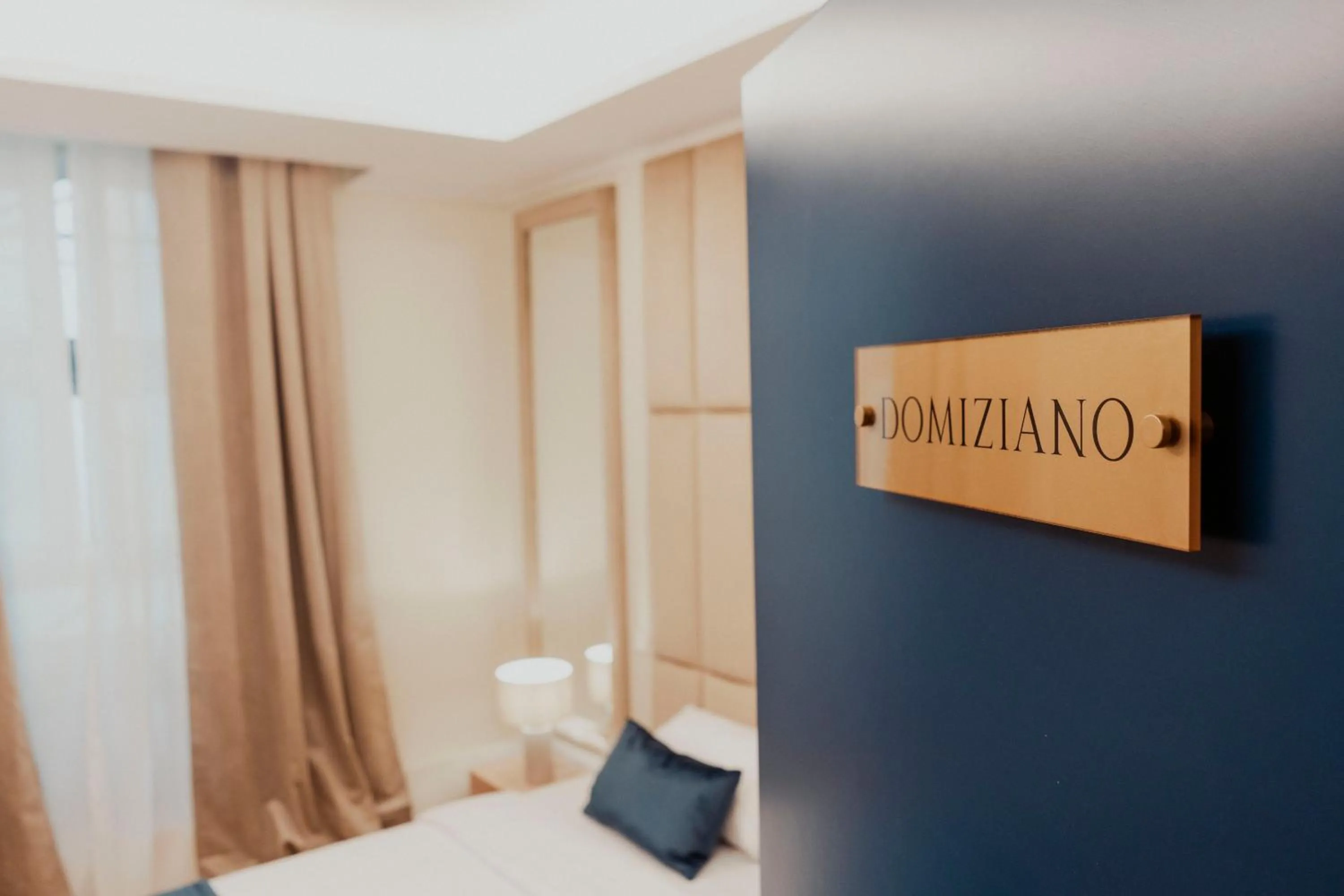 Decorative detail in Cesare ai Cavalieri Suites