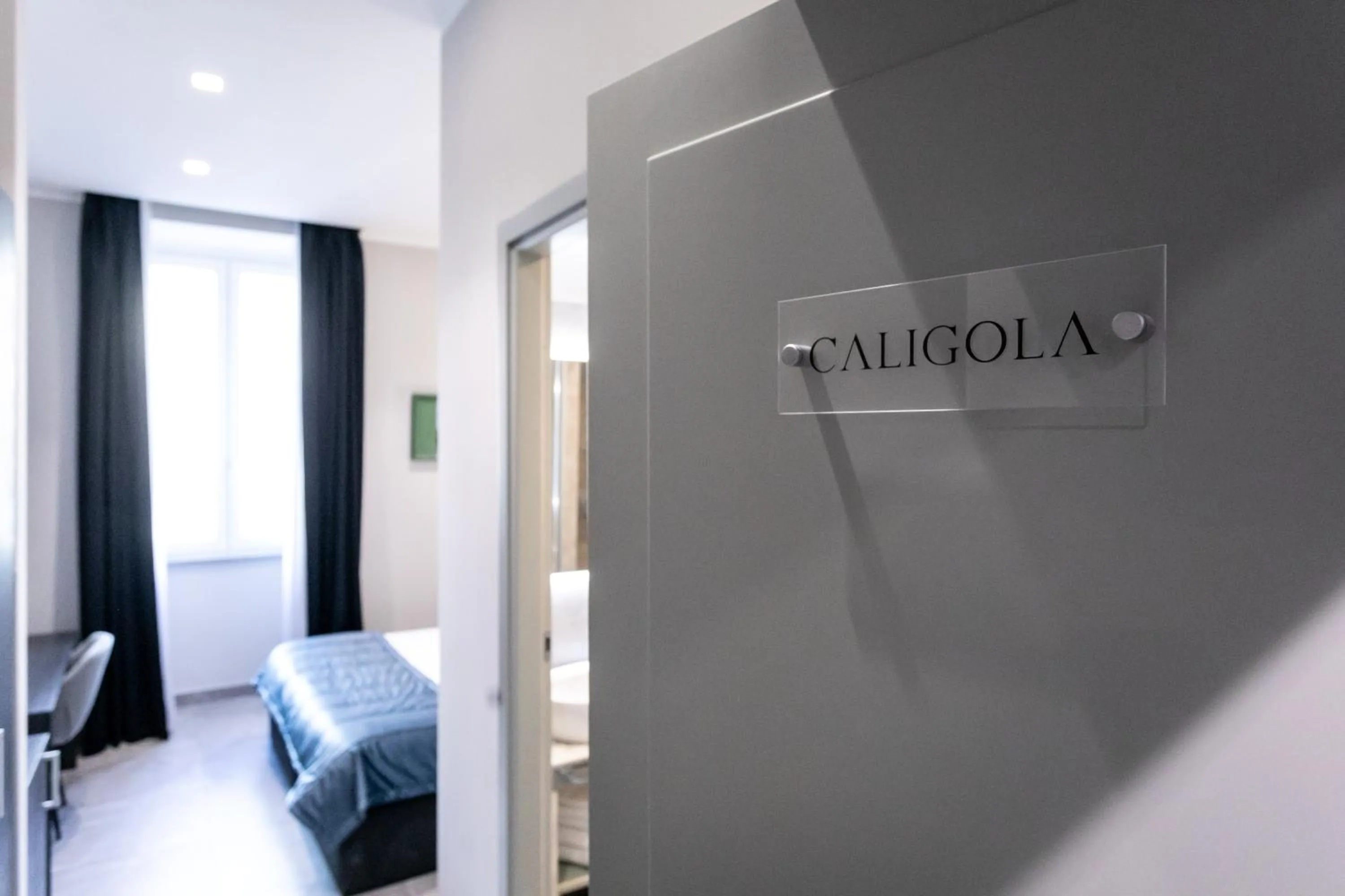 Bed in Cesare ai Cavalieri Suites