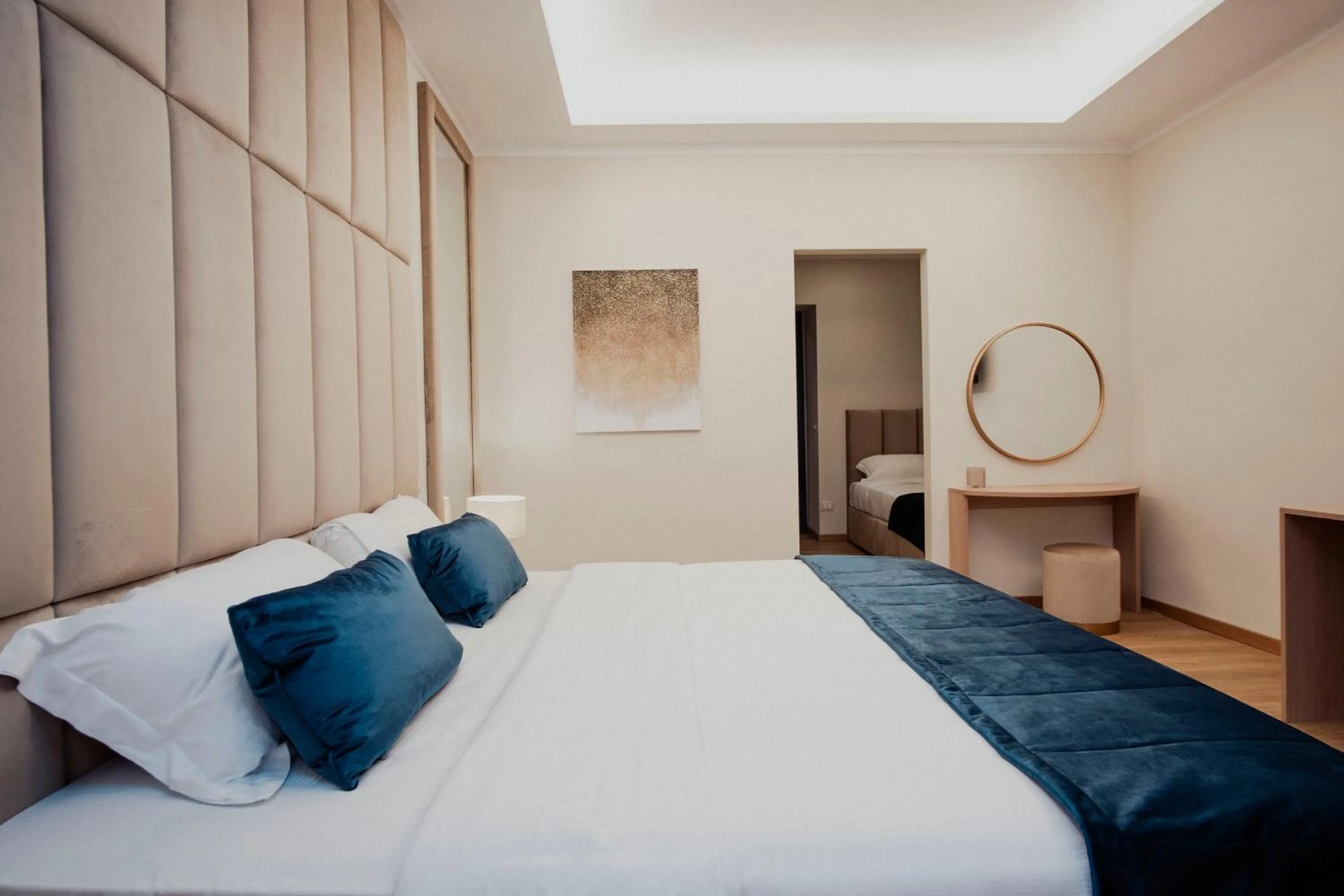 Bed in Cesare ai Cavalieri Suites