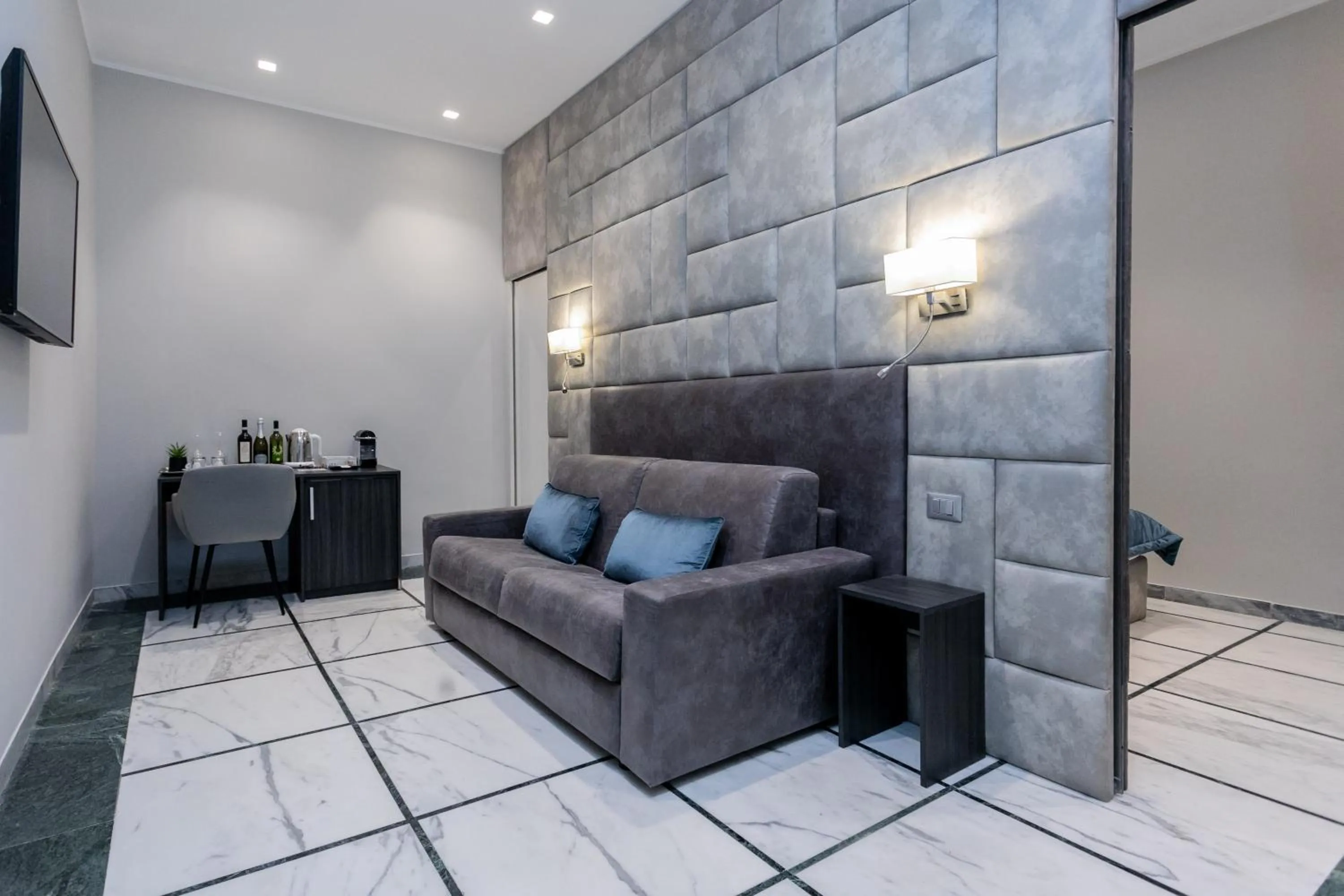 Bedroom in Cesare ai Cavalieri Suites