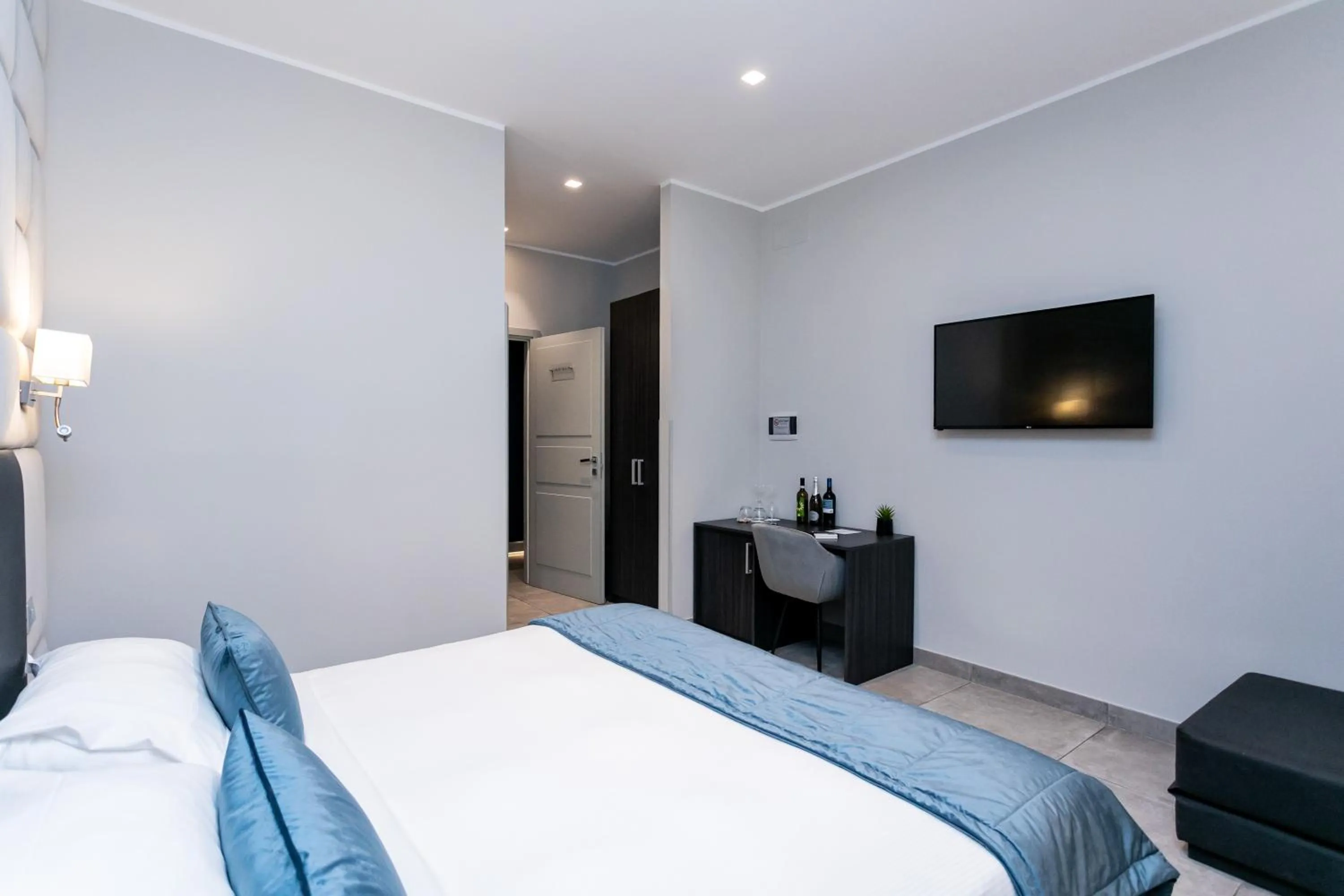 Bed in Cesare ai Cavalieri Suites