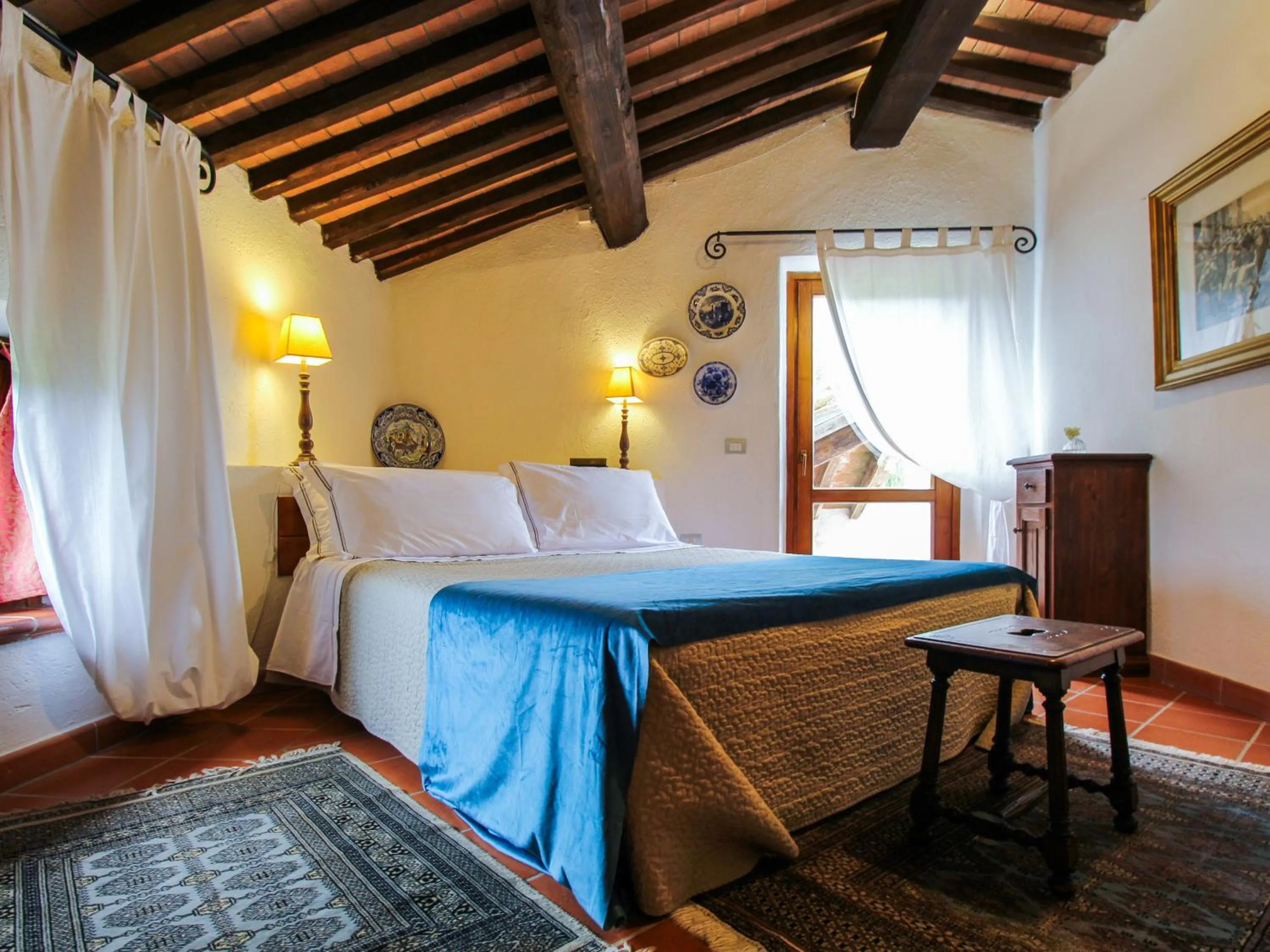 Bed in Agriturismo Boschi di Montecalvi