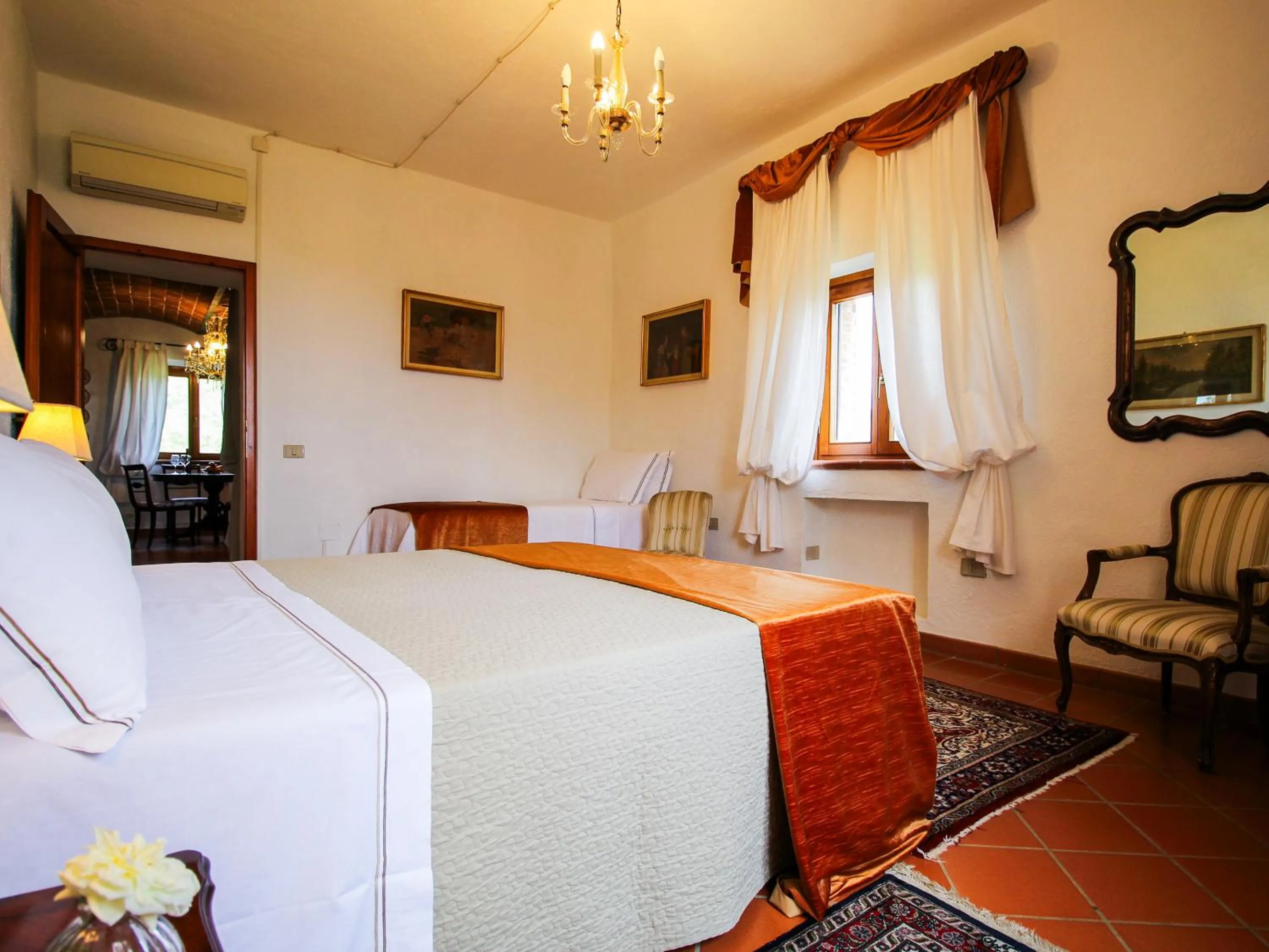 Bed in Agriturismo Boschi di Montecalvi