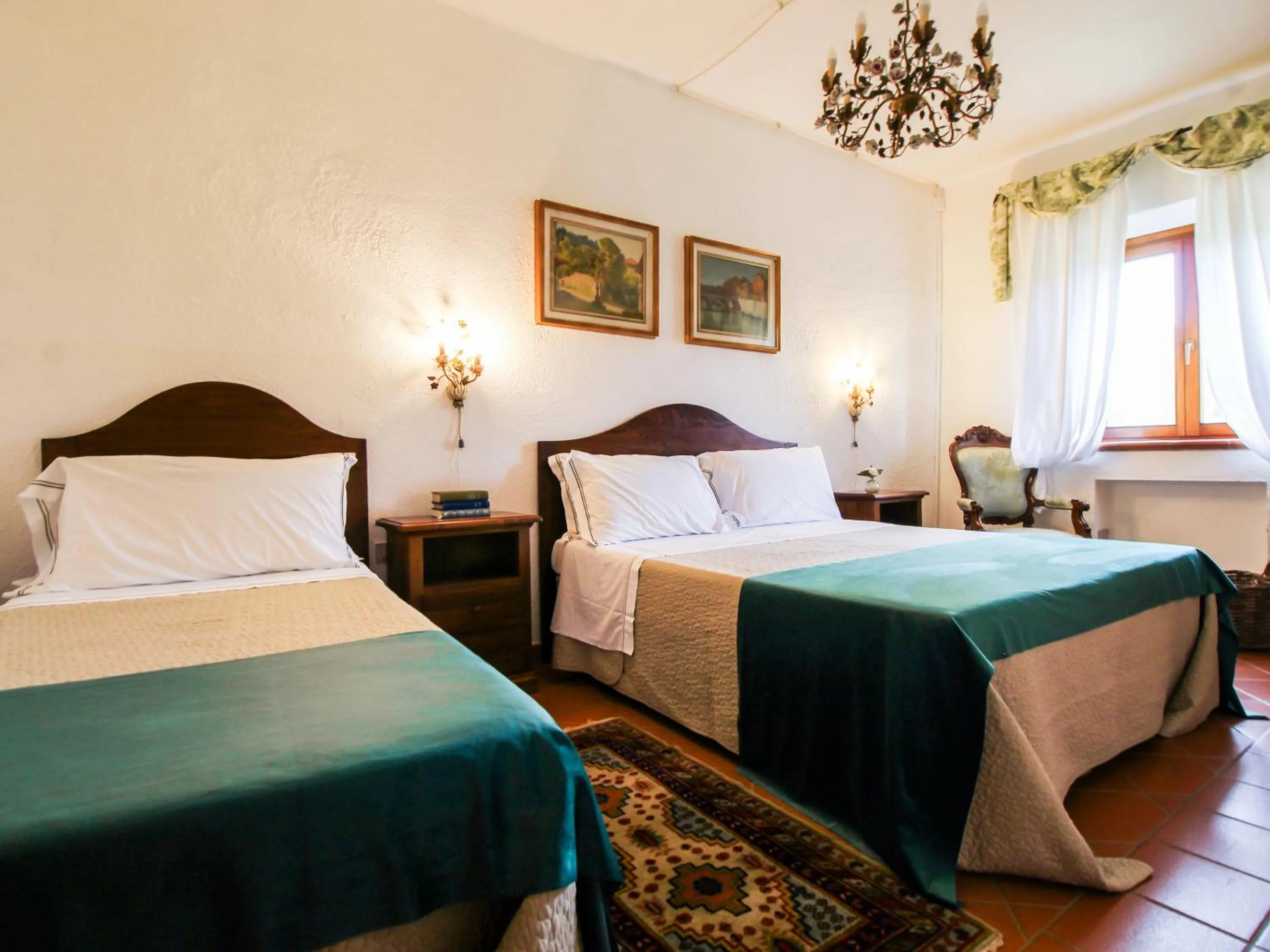 Bed in Agriturismo Boschi di Montecalvi