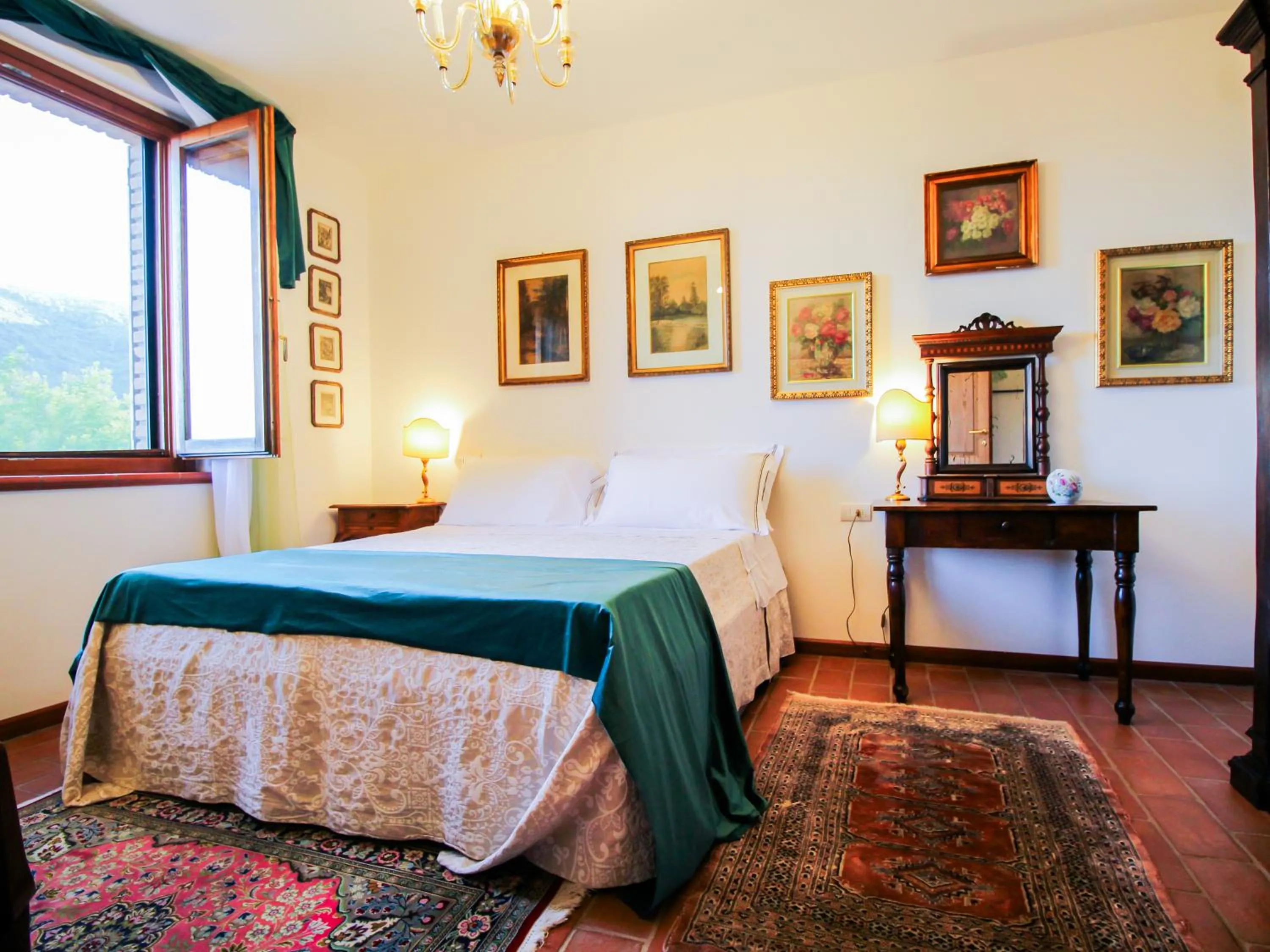 Bed in Agriturismo Boschi di Montecalvi