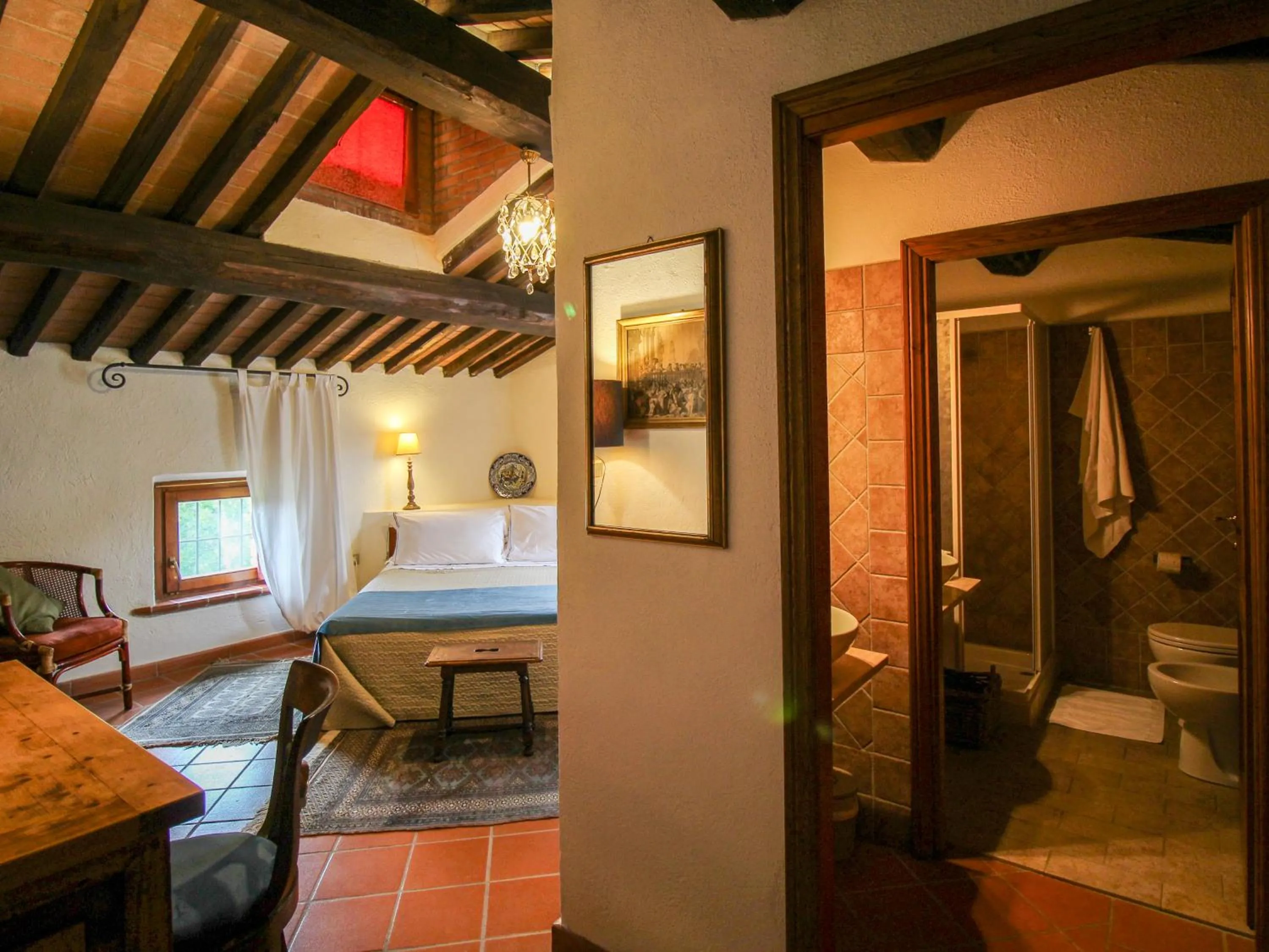 Bed in Agriturismo Boschi di Montecalvi