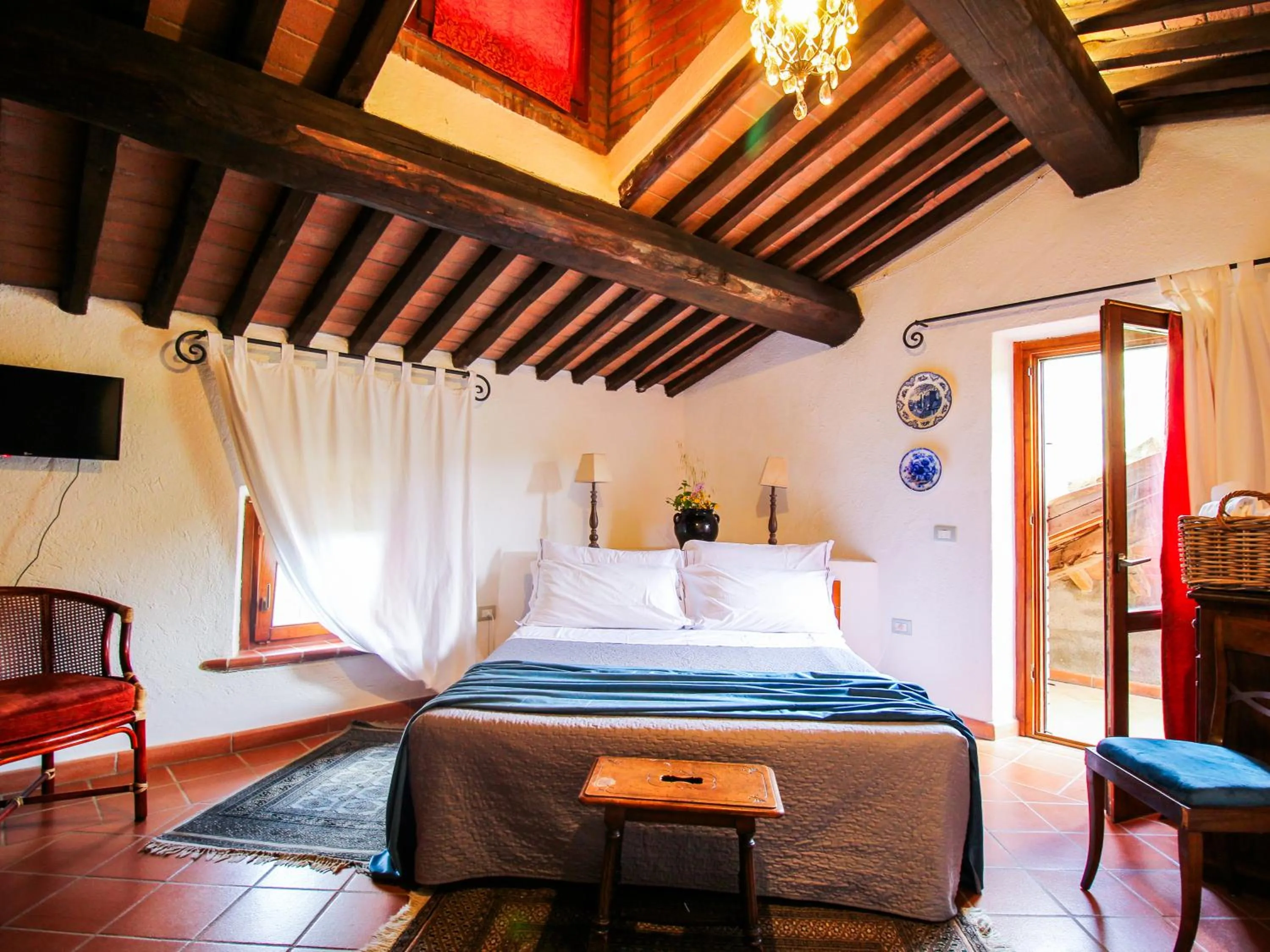 Bed in Agriturismo Boschi di Montecalvi