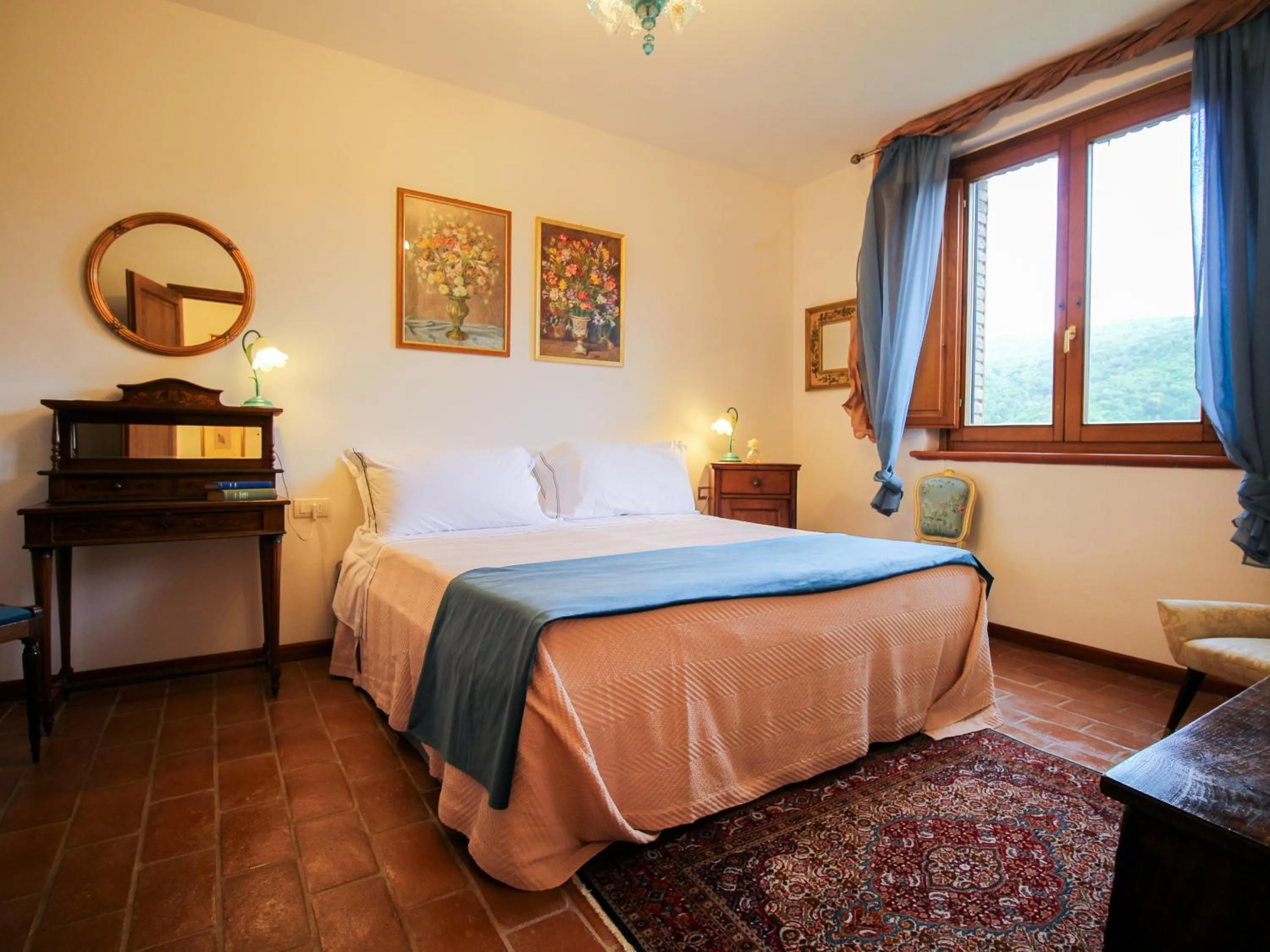 Bed in Agriturismo Boschi di Montecalvi