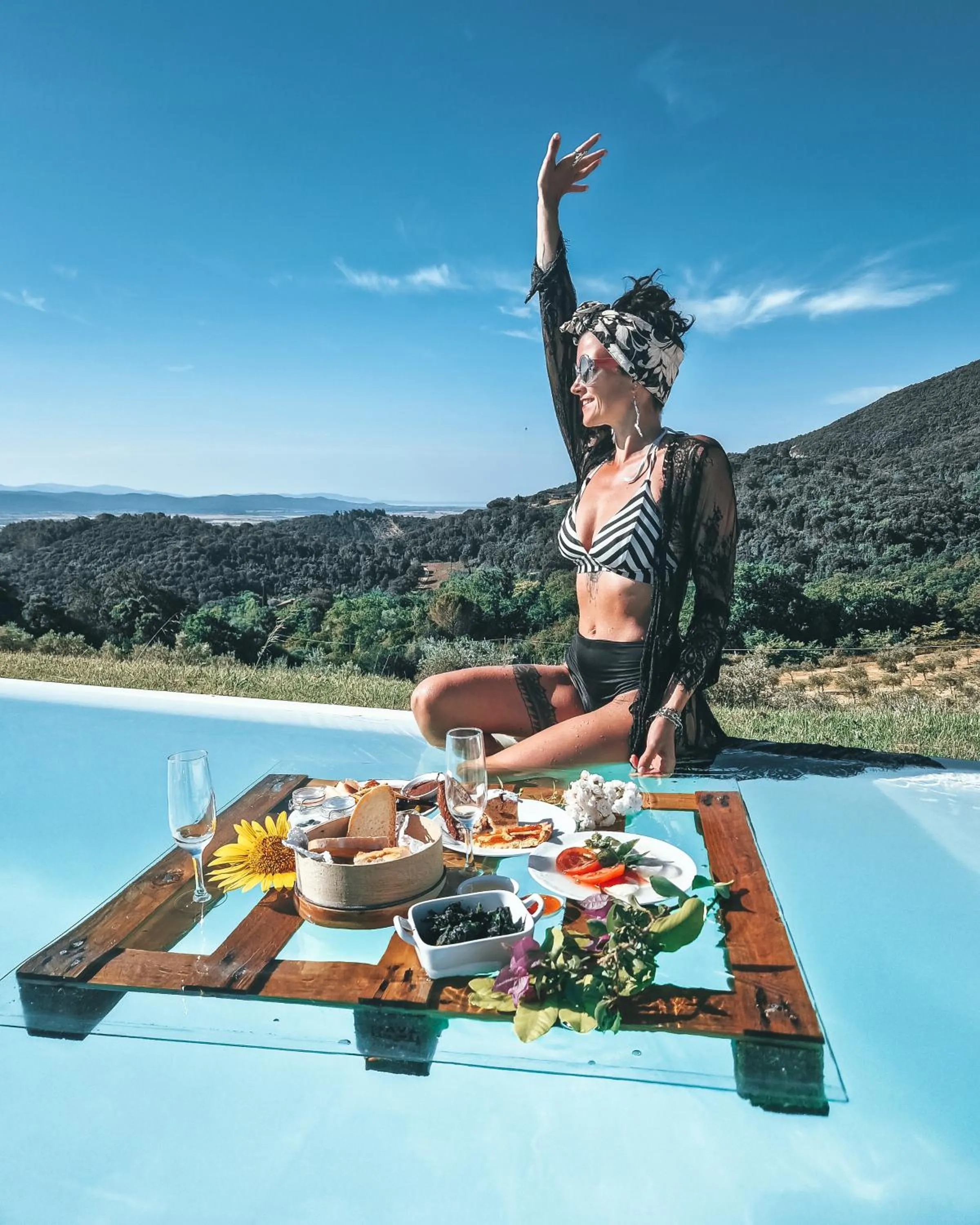 Food and drinks in Agriturismo Boschi di Montecalvi