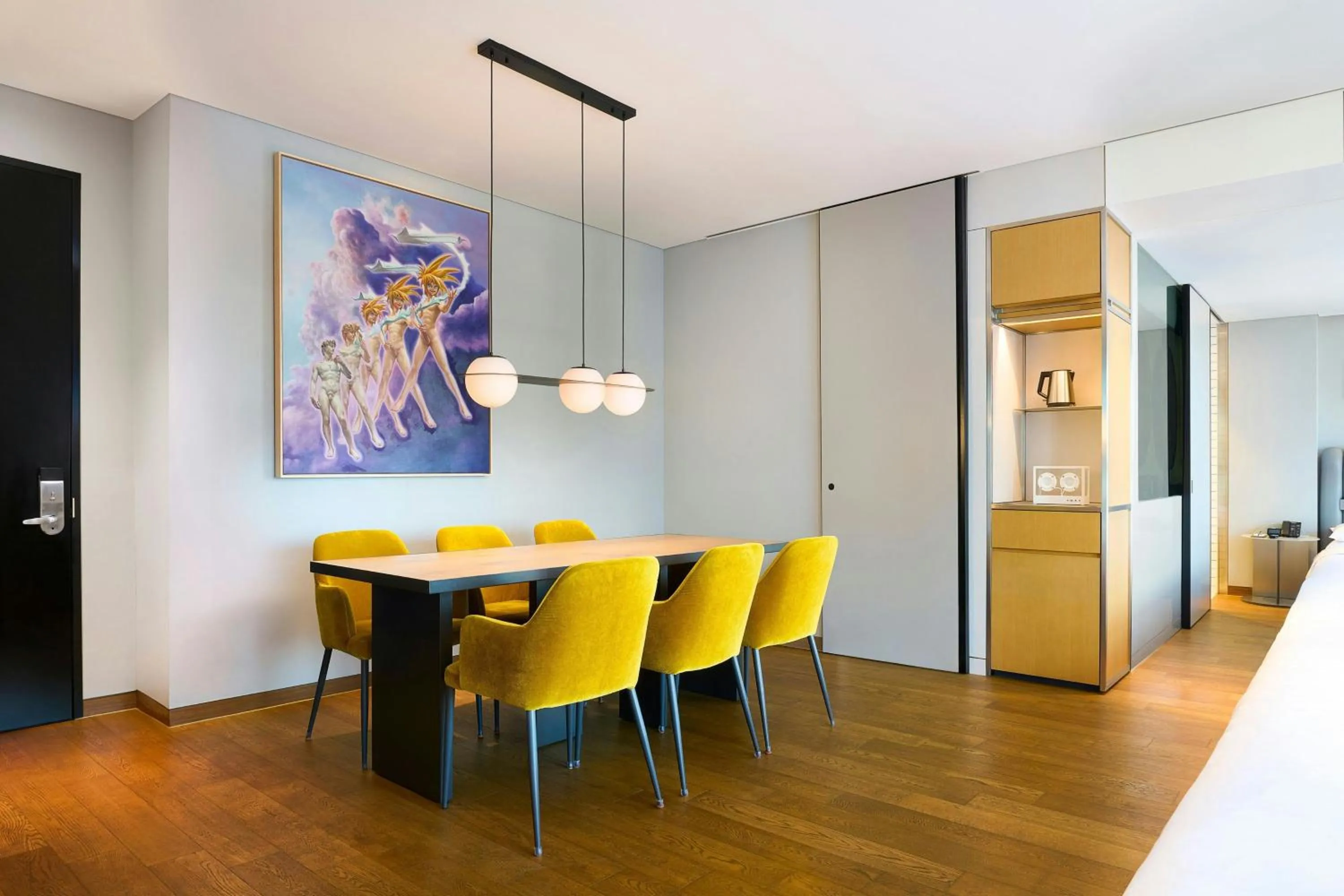 Living room in RYSE, Autograph Collection