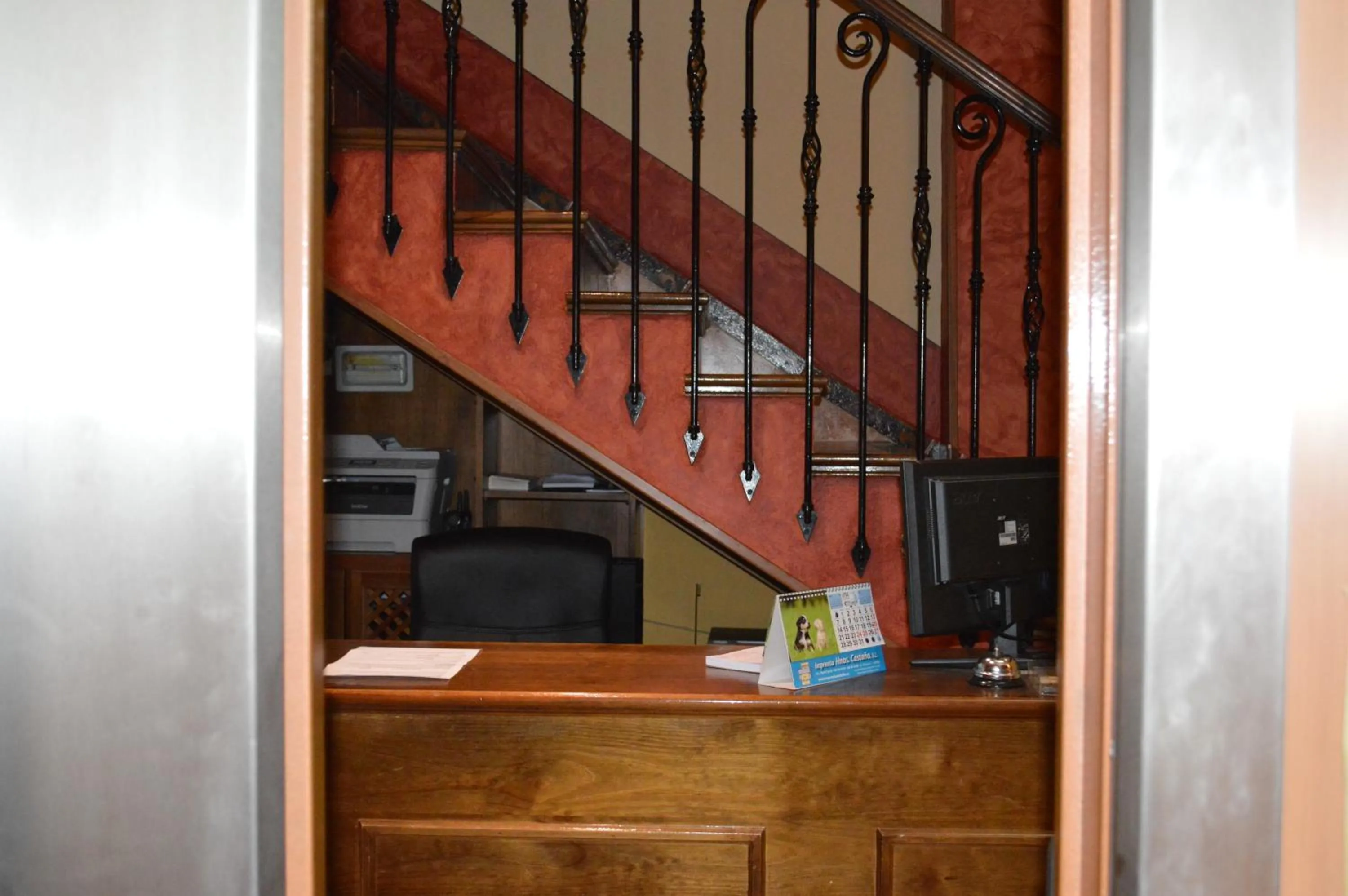 Lobby or reception in Hotel Don Javier