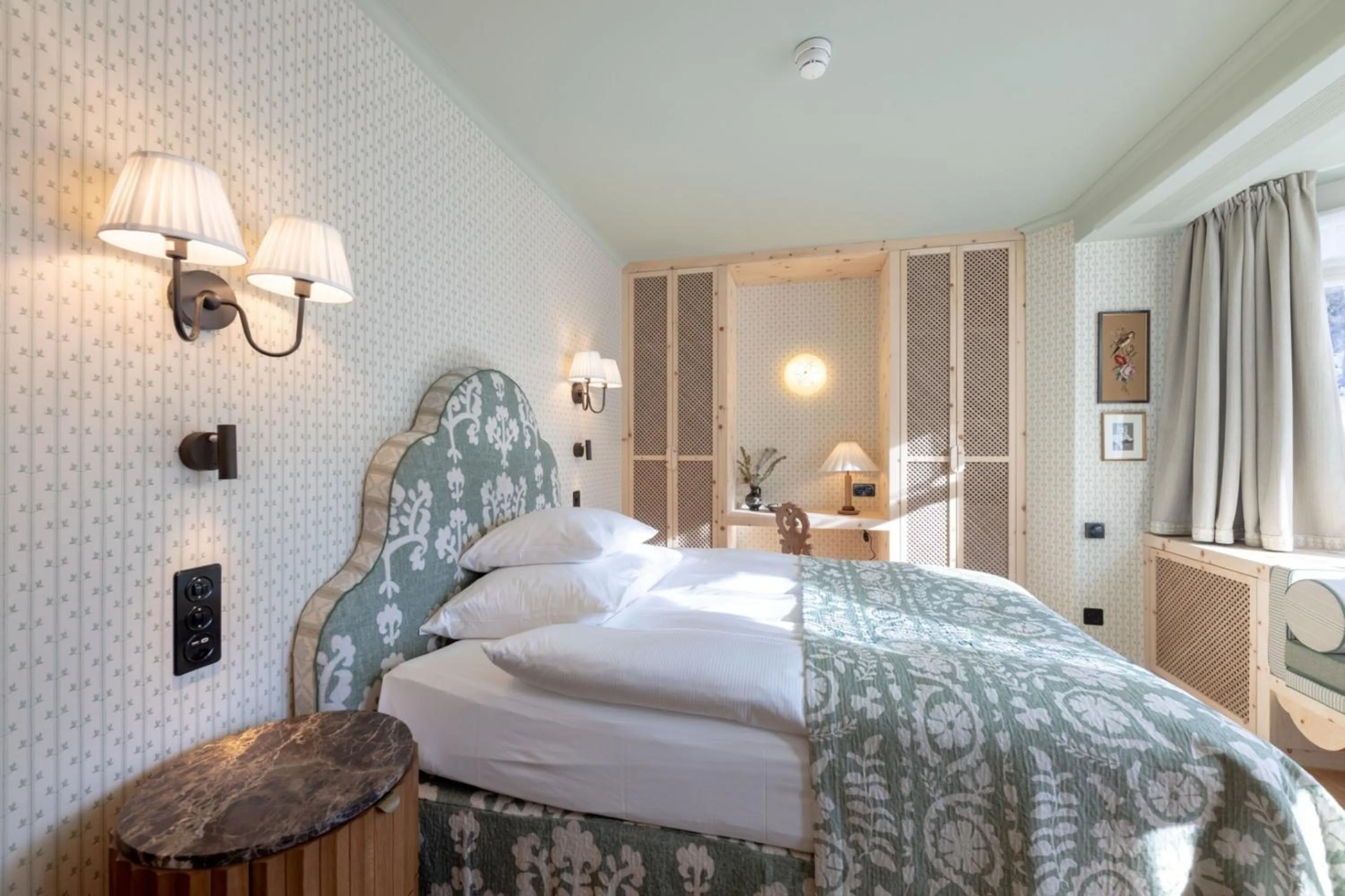 Bedroom, Bed in Hotel Walther - Relais & Châteaux