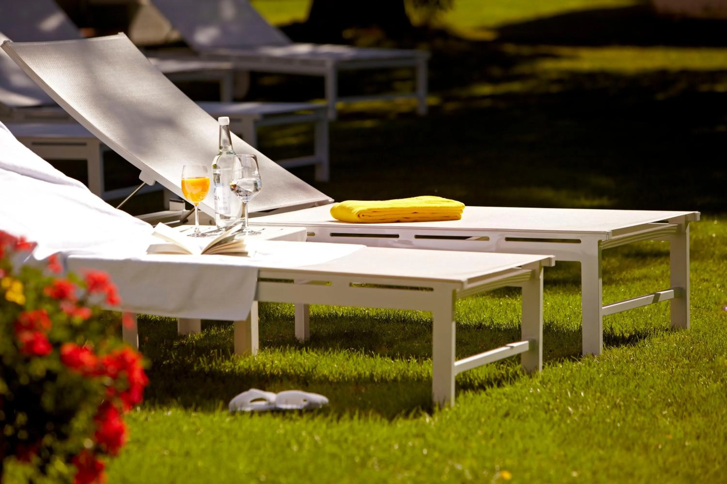 Garden in Hotel Walther - Relais & Châteaux