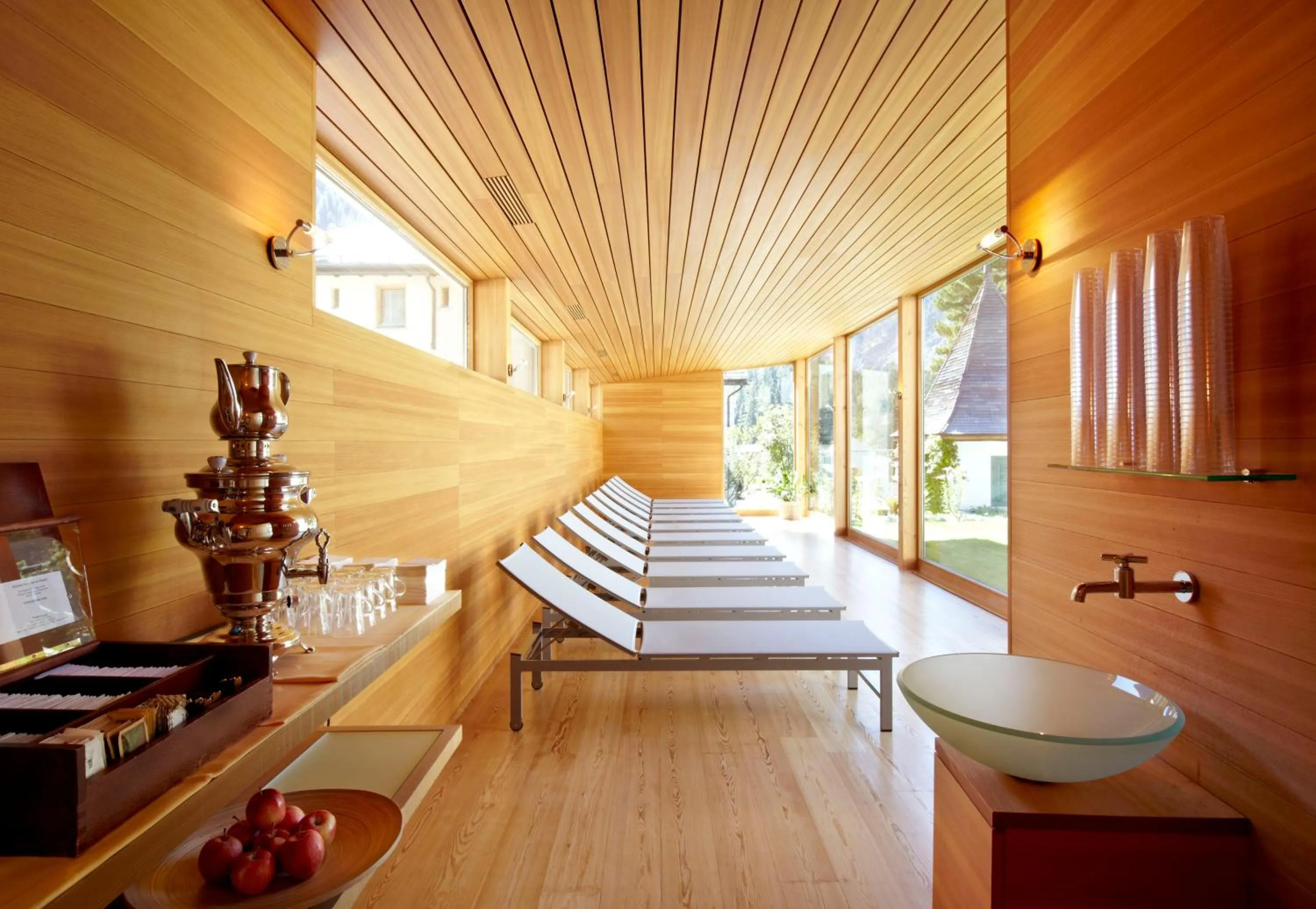 Spa and wellness centre/facilities in Hotel Walther - Relais & Châteaux