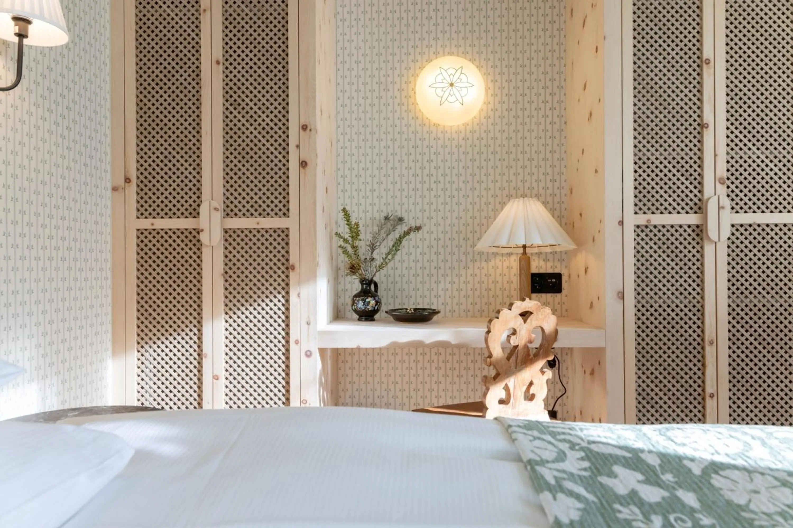 Bedroom, Bed in Hotel Walther - Relais & Châteaux