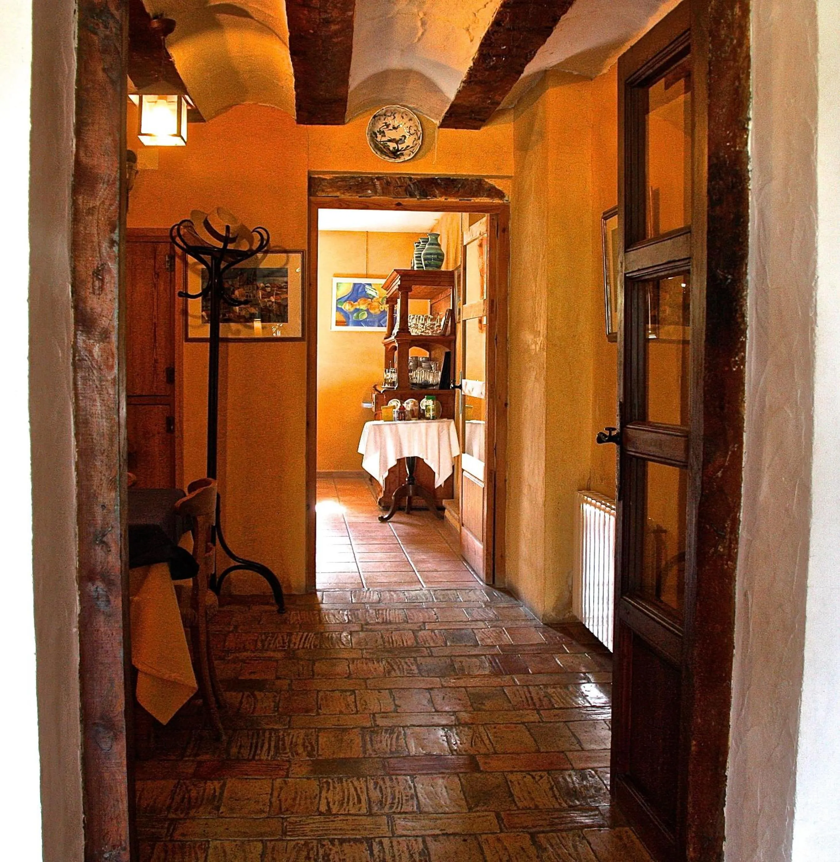 Decorative detail in Hotel Rural Mas Fontanelles