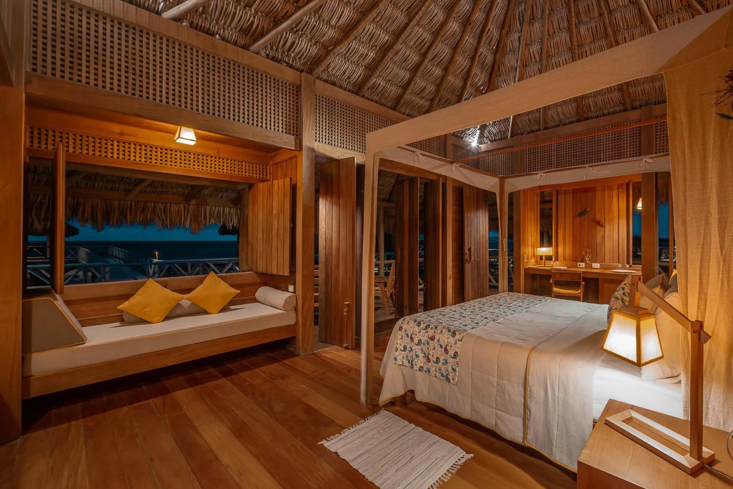 Bed in Jaguaribe Lodge e Kite