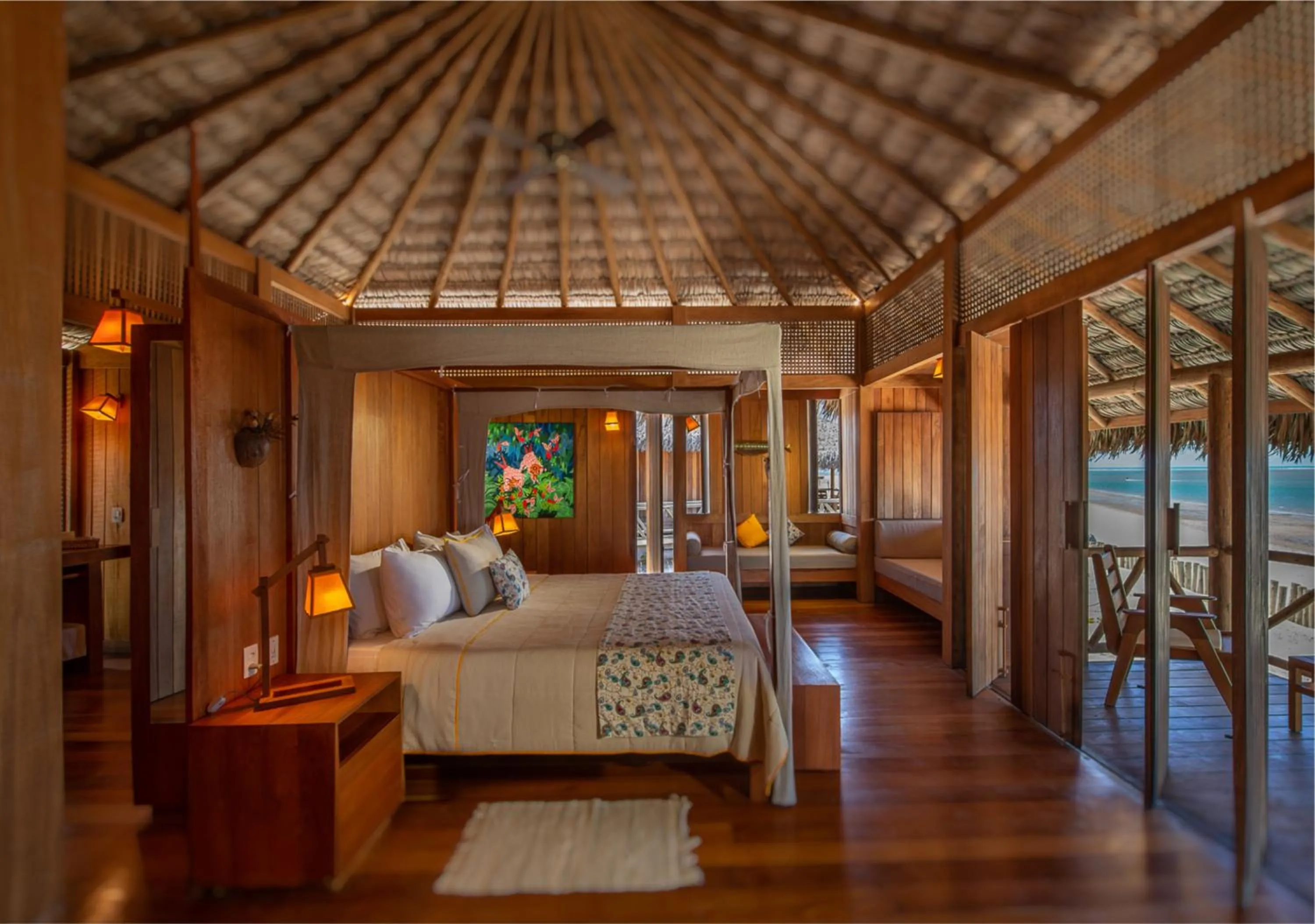 Double Room with Sea View in Jaguaribe Lodge e Kite