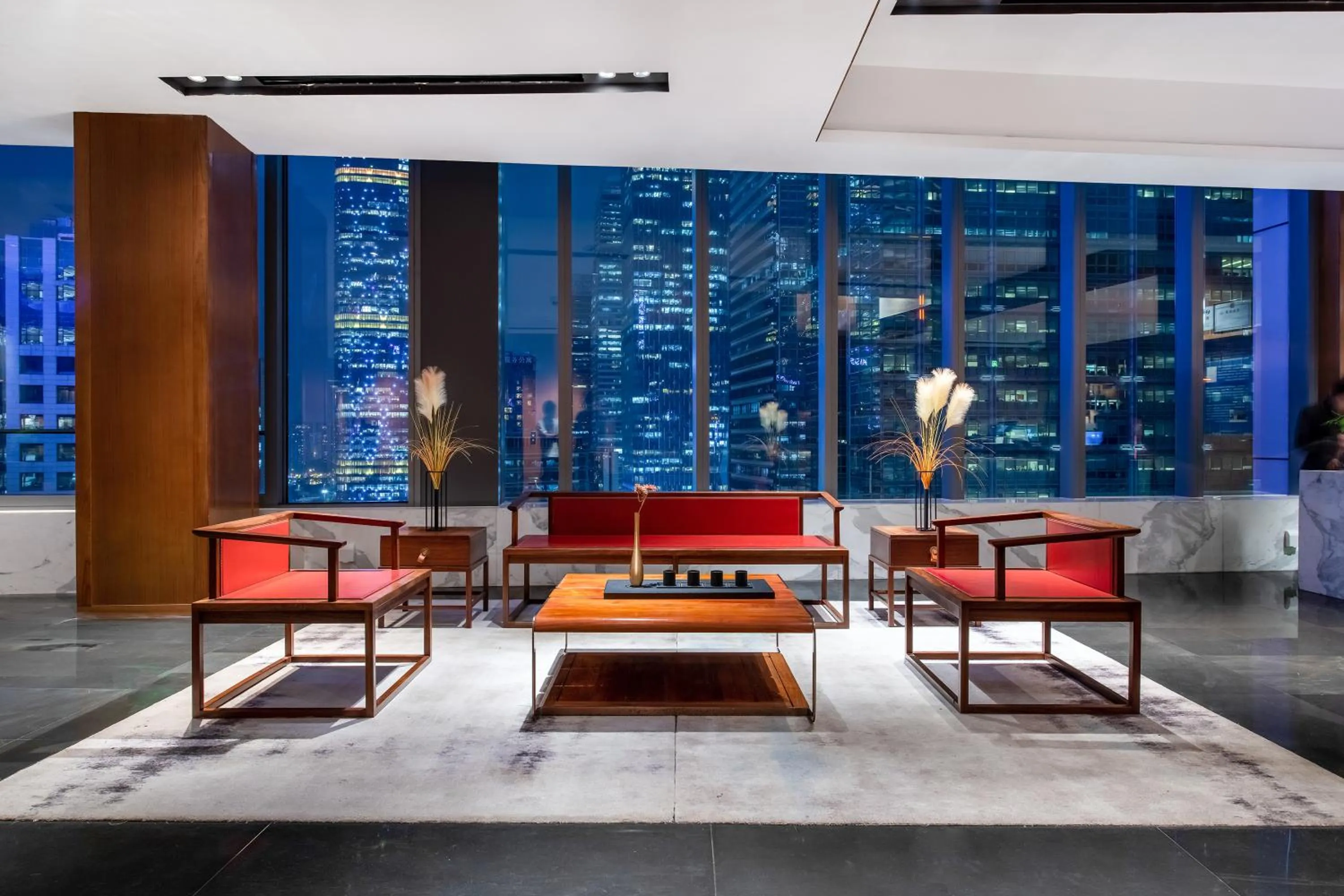 Seating area in H' Elite Hotel