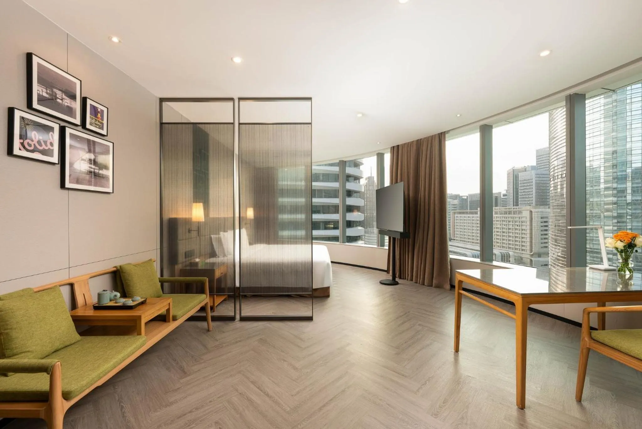 Photo of the whole room in Holiday Inn Guangzhou Zhujiang New Town