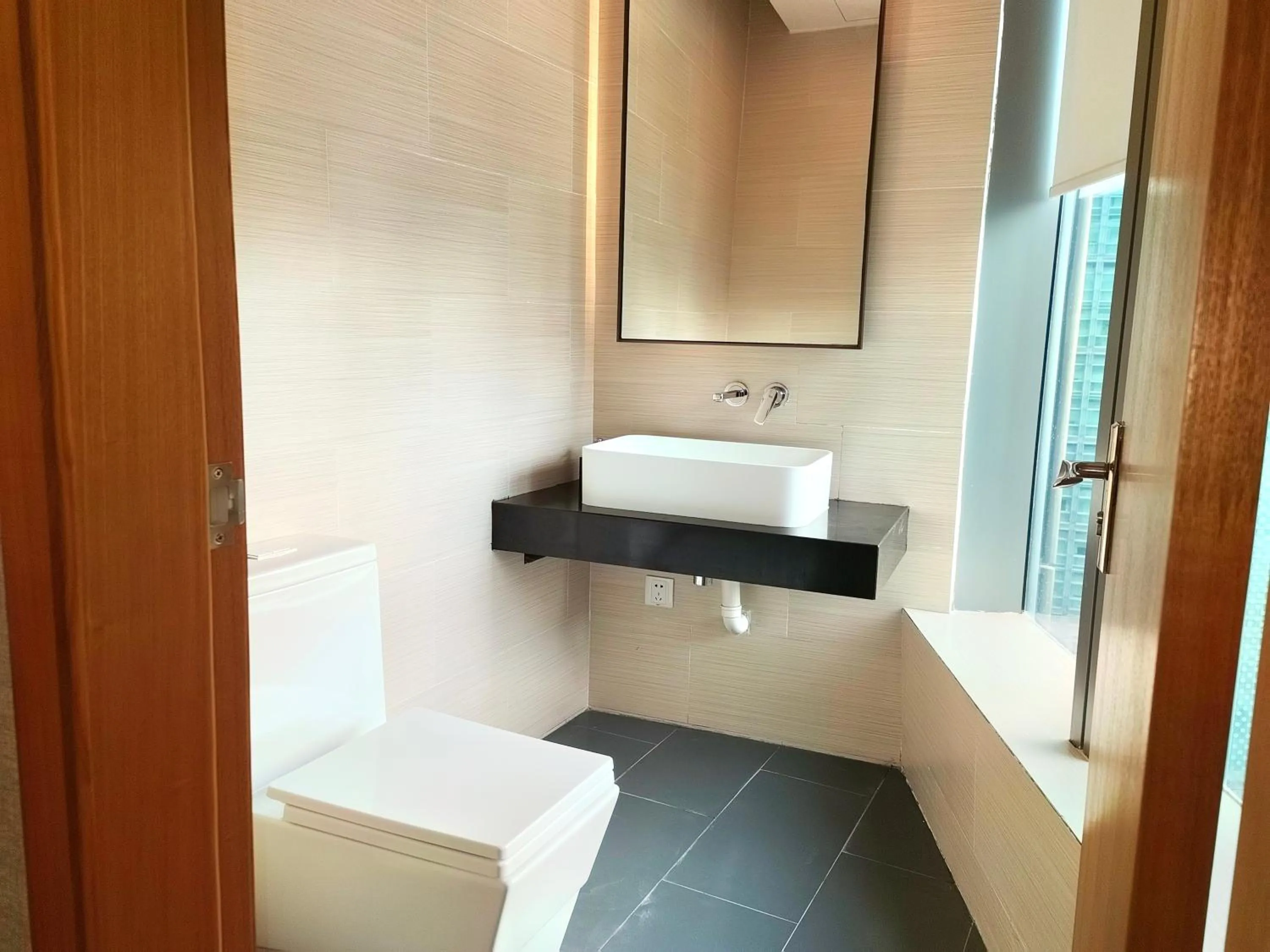 Toilet in H' Elite Hotel