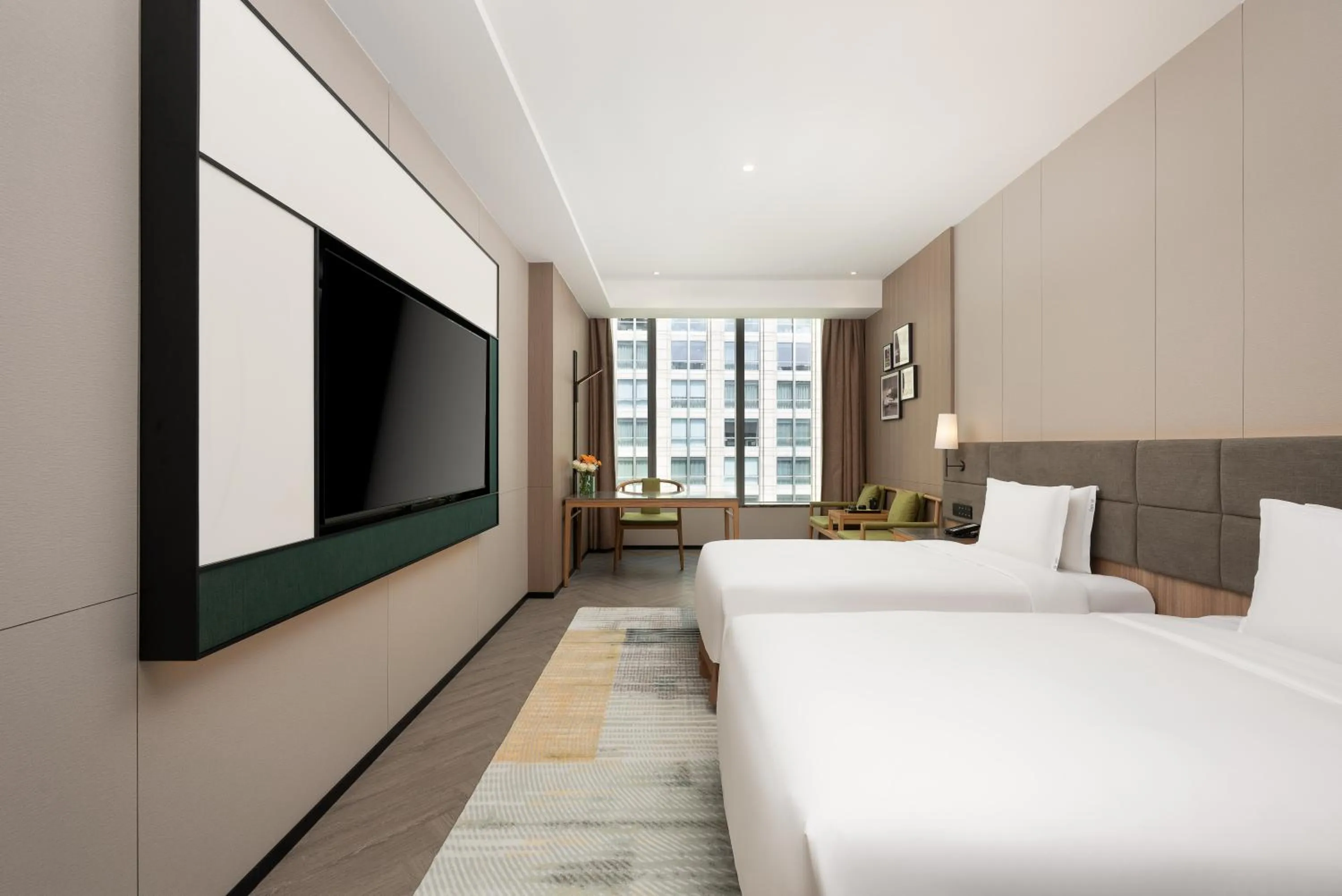 Bed in Holiday Inn Guangzhou Zhujiang New Town