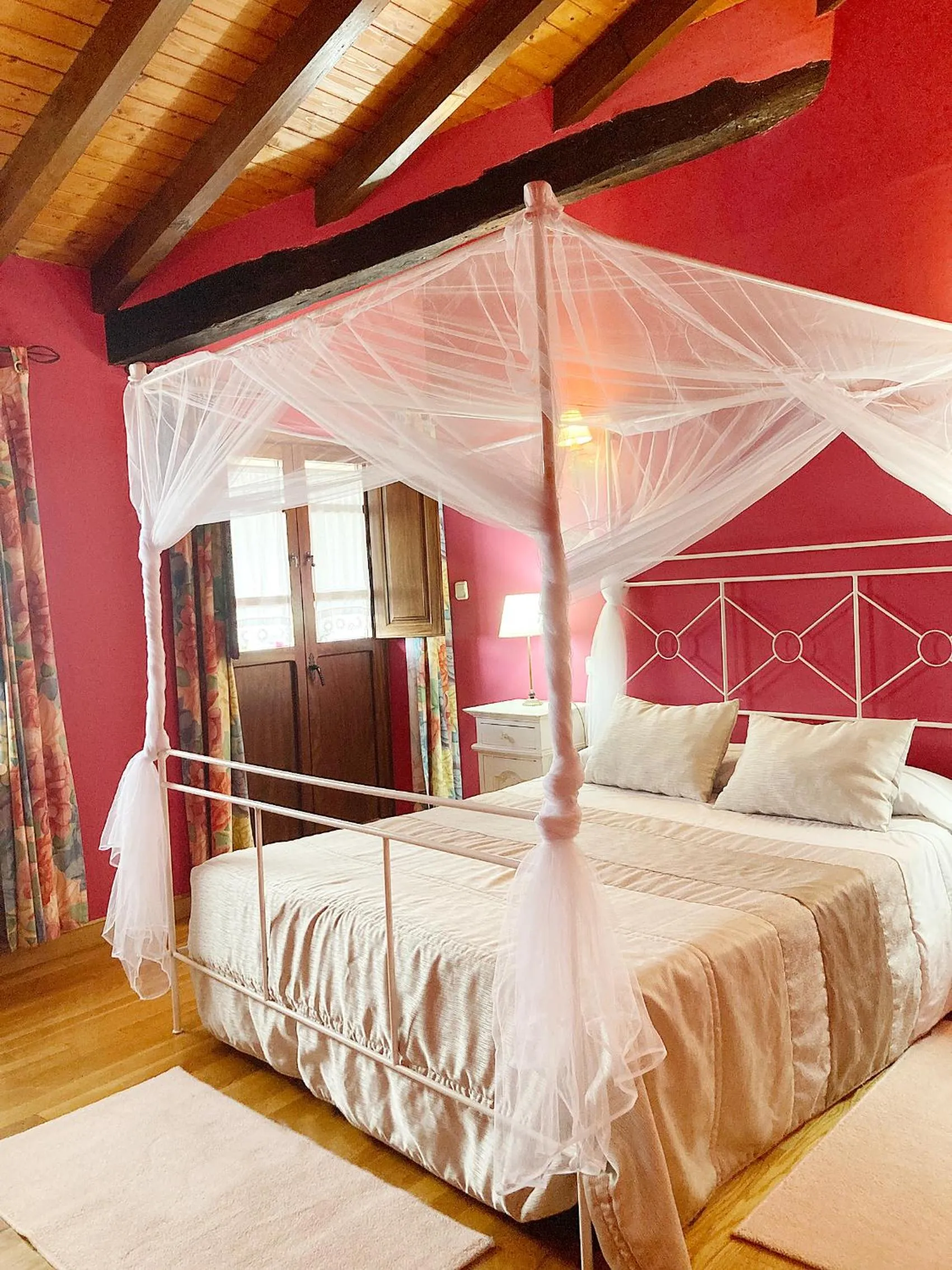 Bed in Posada La Casona de Los Güelitos