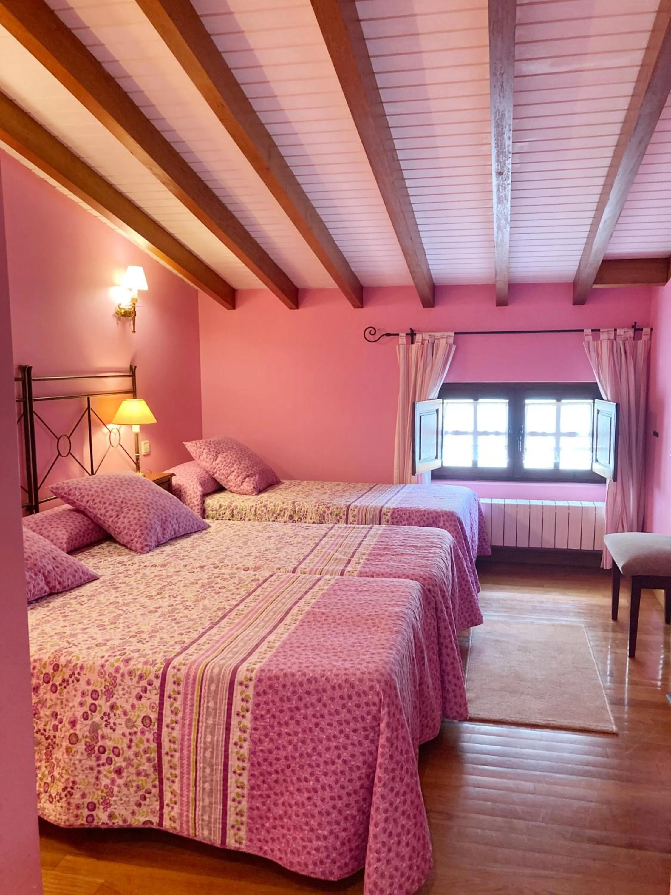 Bed in Posada La Casona de Los Güelitos