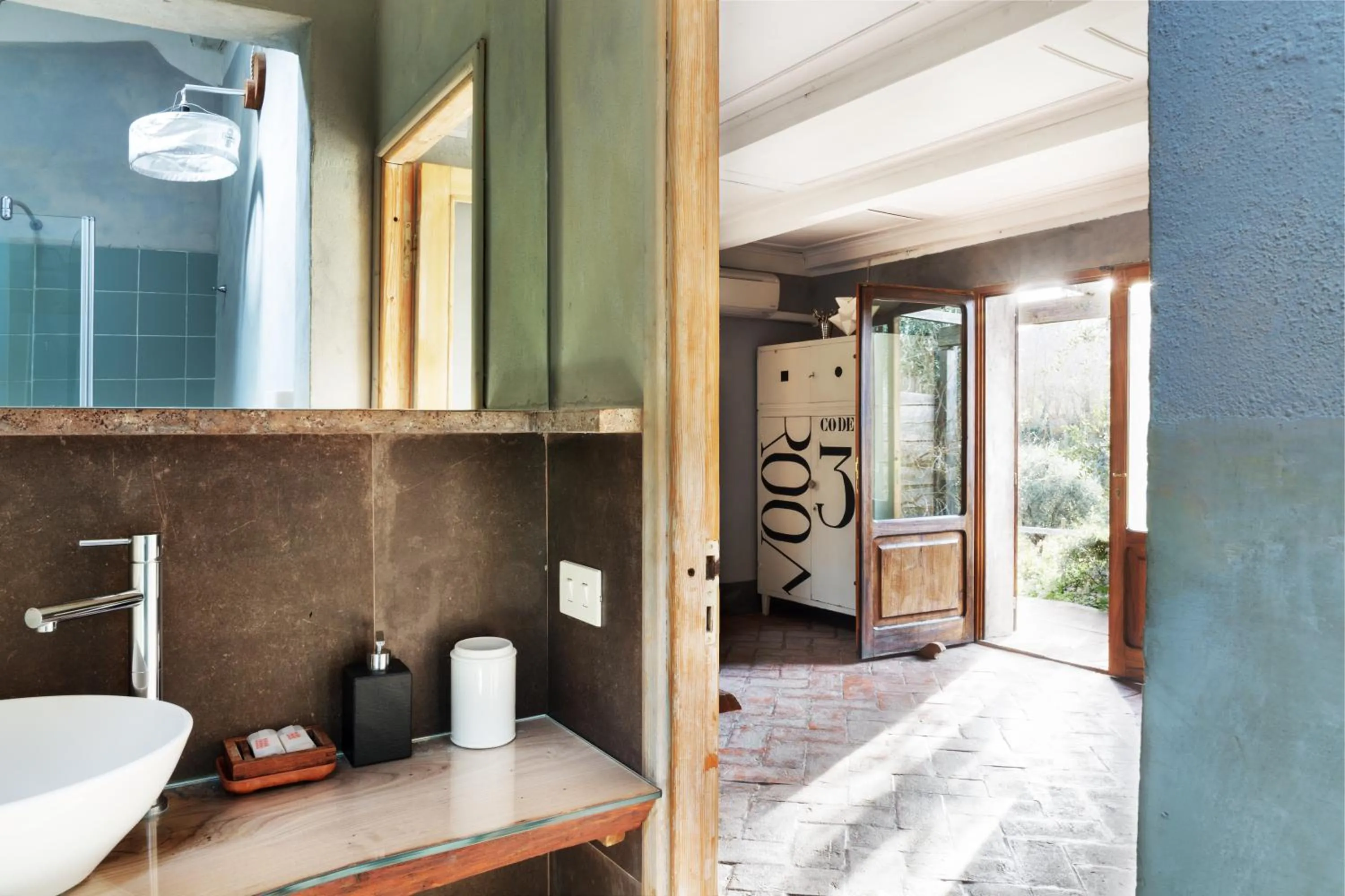 Bathroom in Agriturismo San Martino