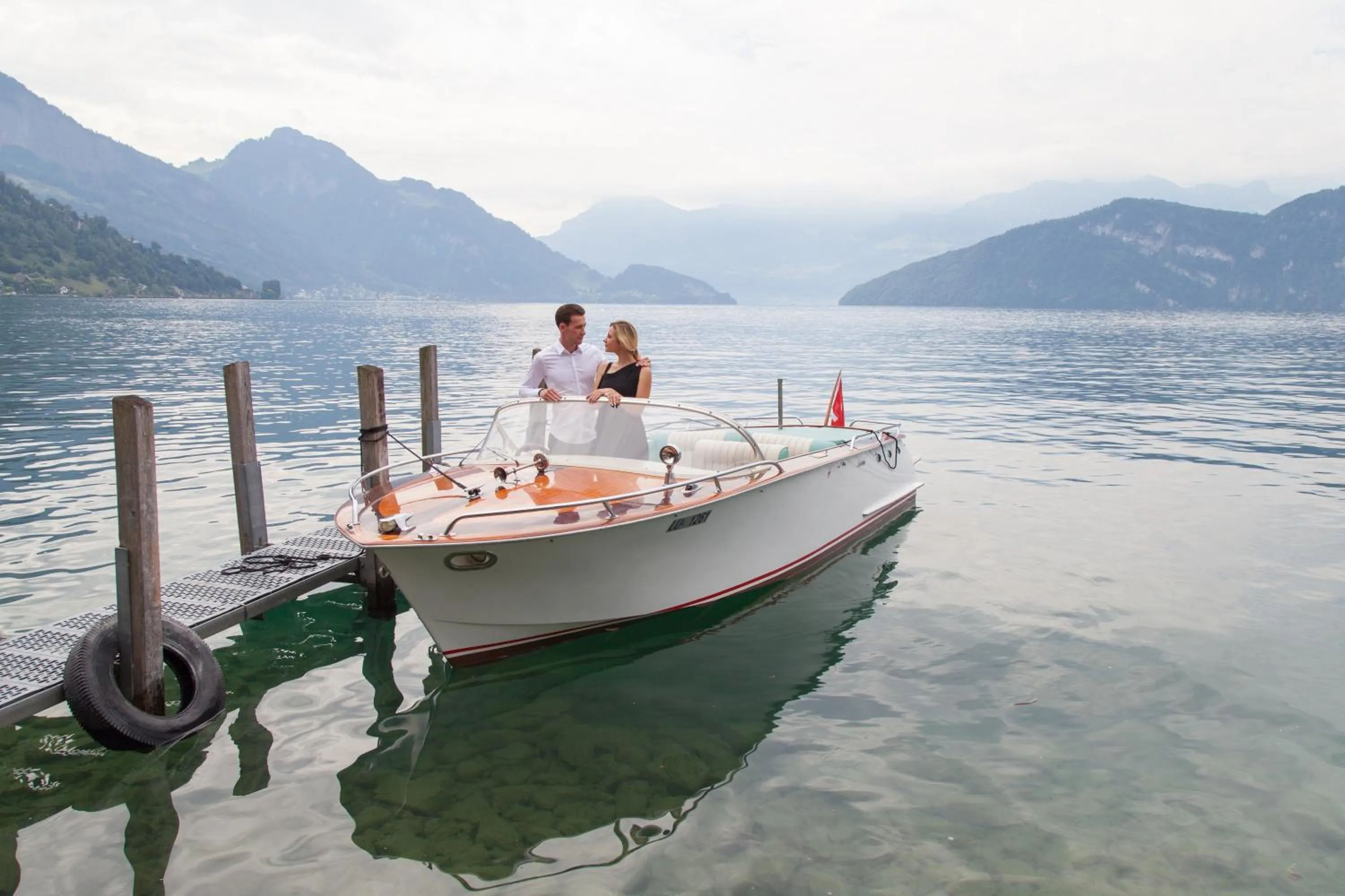 Guests in Hotel Beau Rivage Weggis