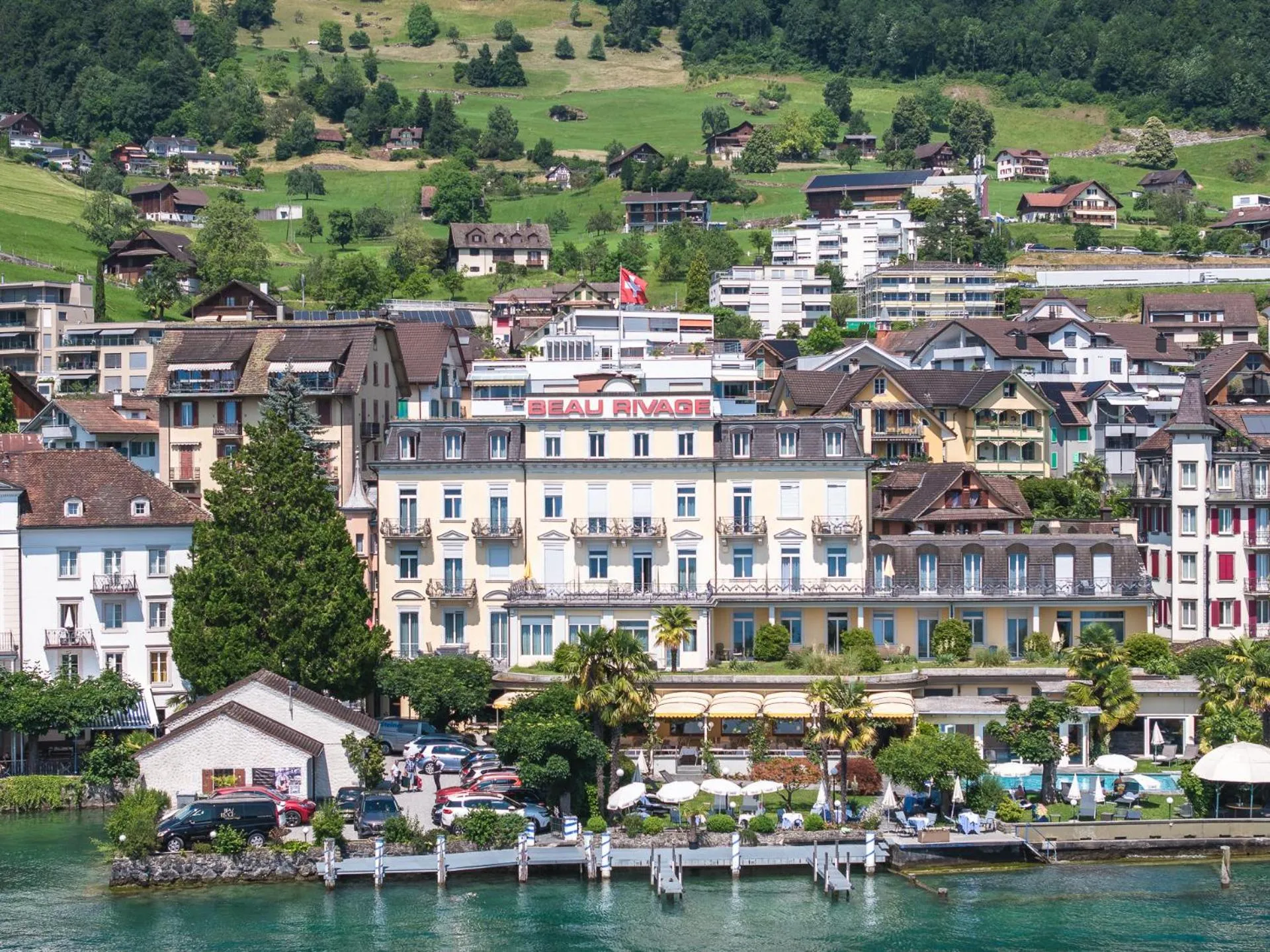 Property building in Hotel Beau Rivage Weggis