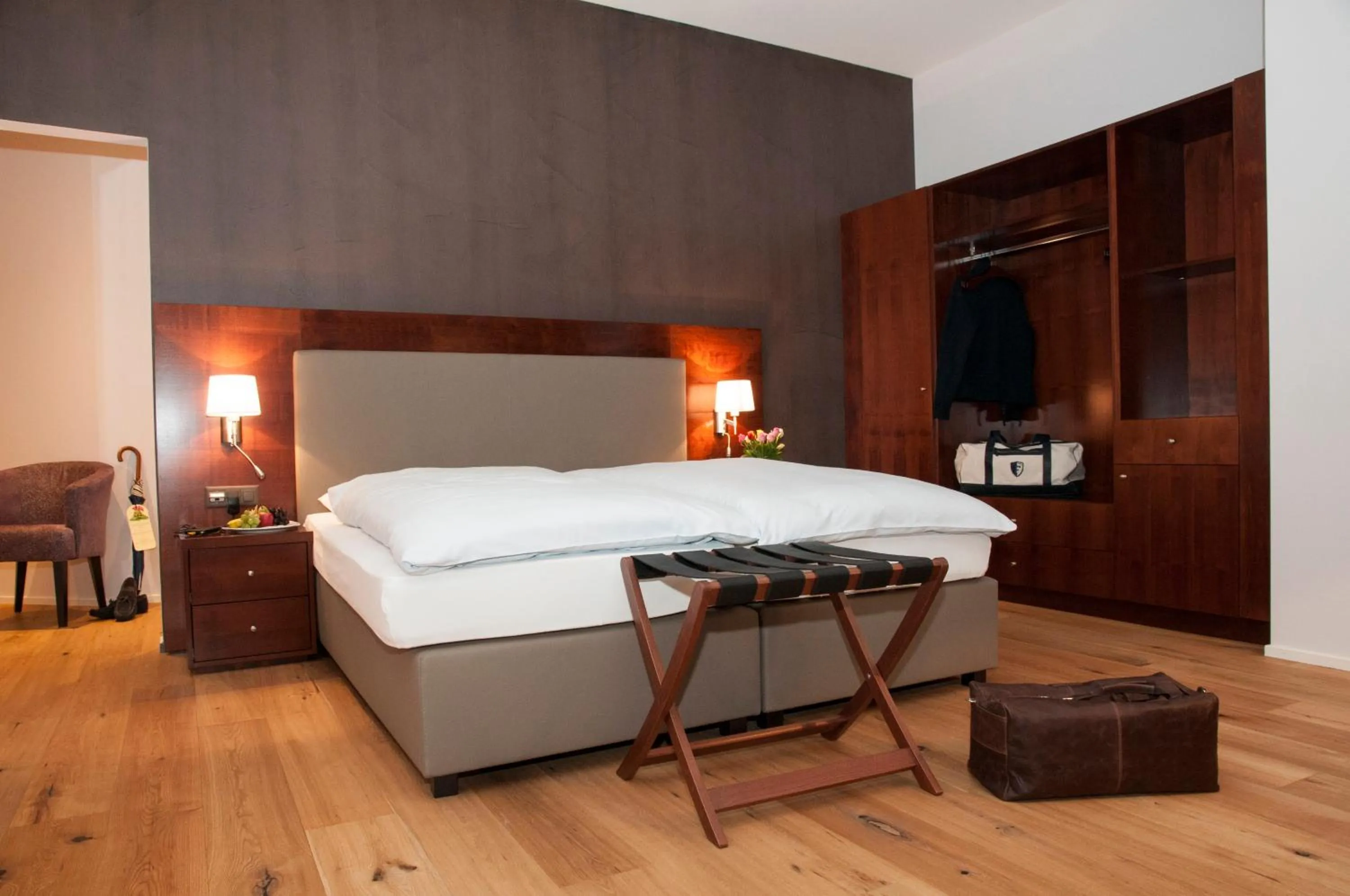 Bed in Hotel Beau Rivage Weggis