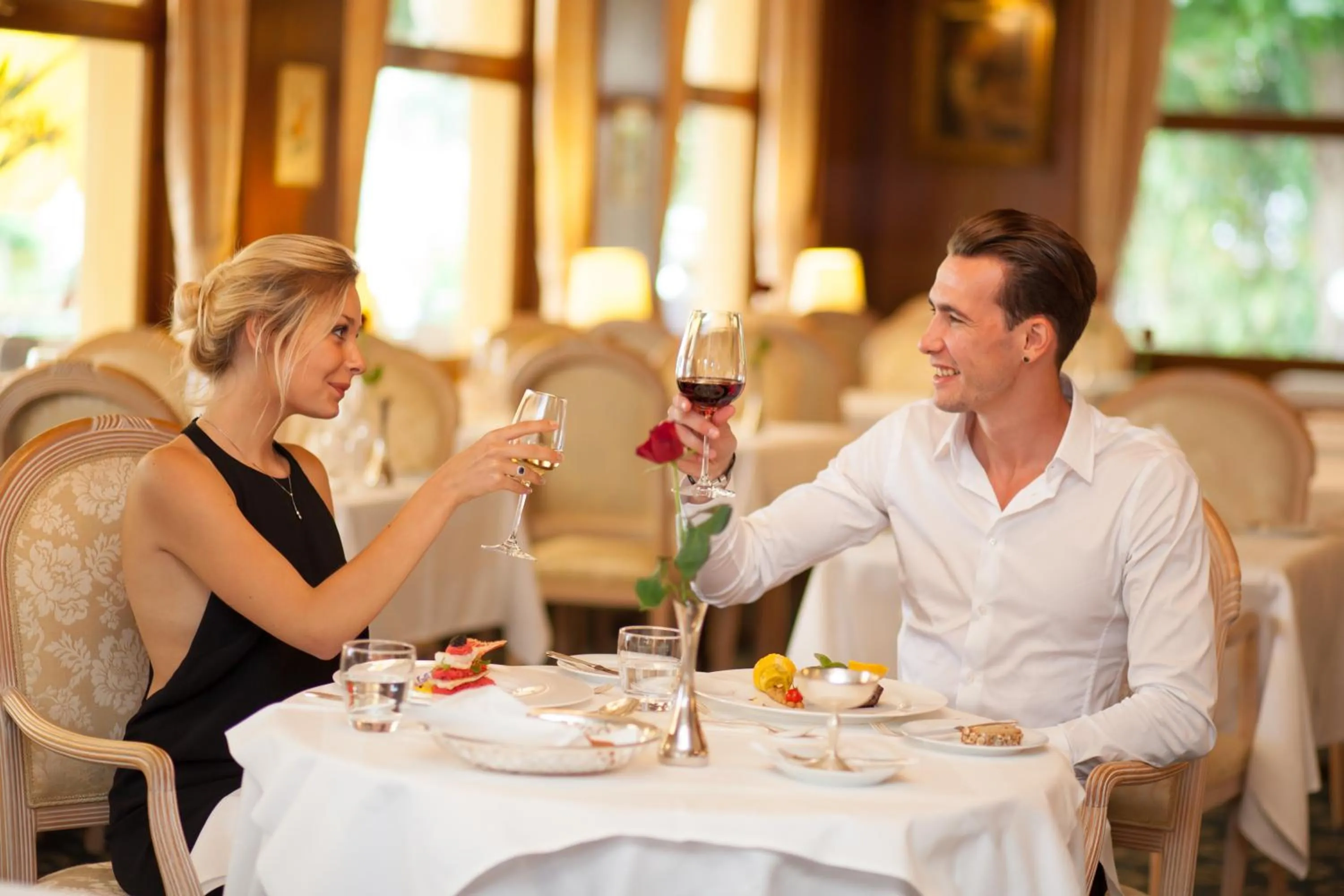 Restaurant/places to eat in Hotel Beau Rivage Weggis