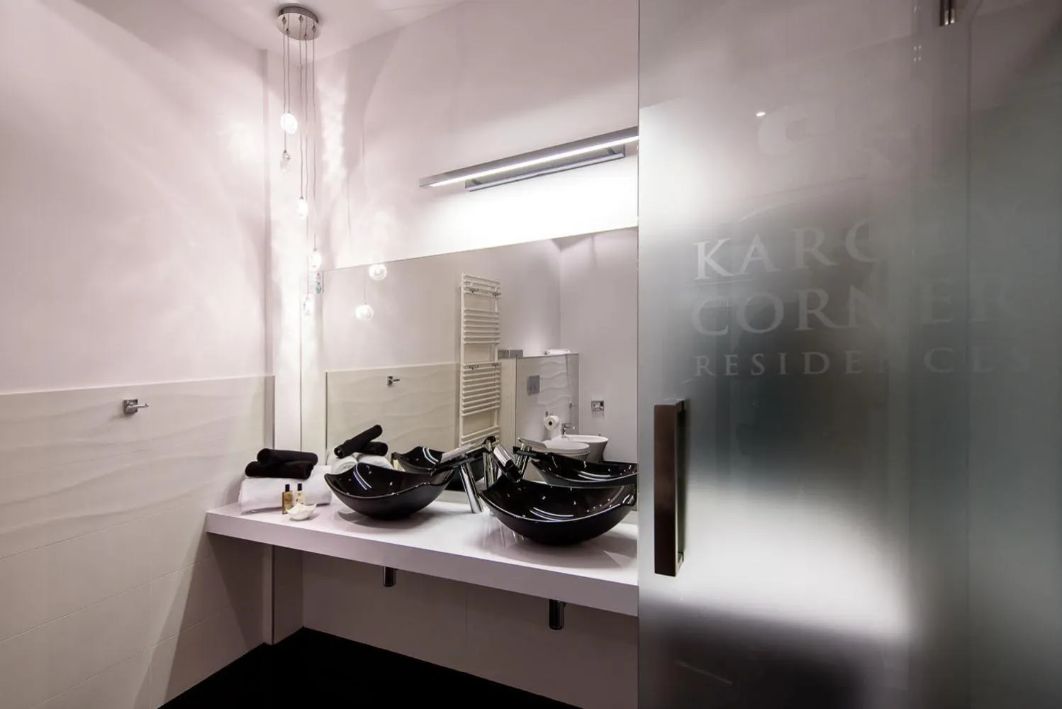 Bathroom in Karoly Corner Residences