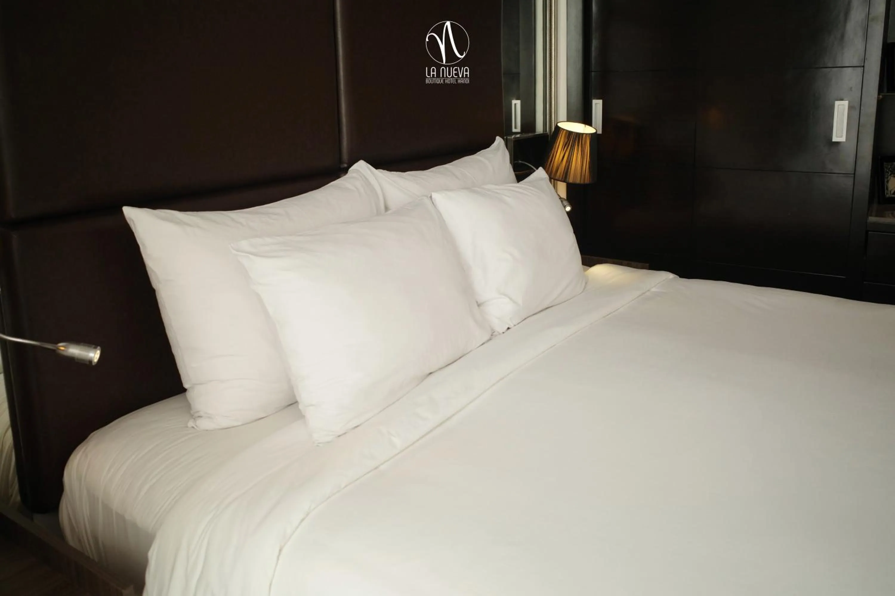 Bed in La Nueva Boutique Hotel Hanoi & Spa