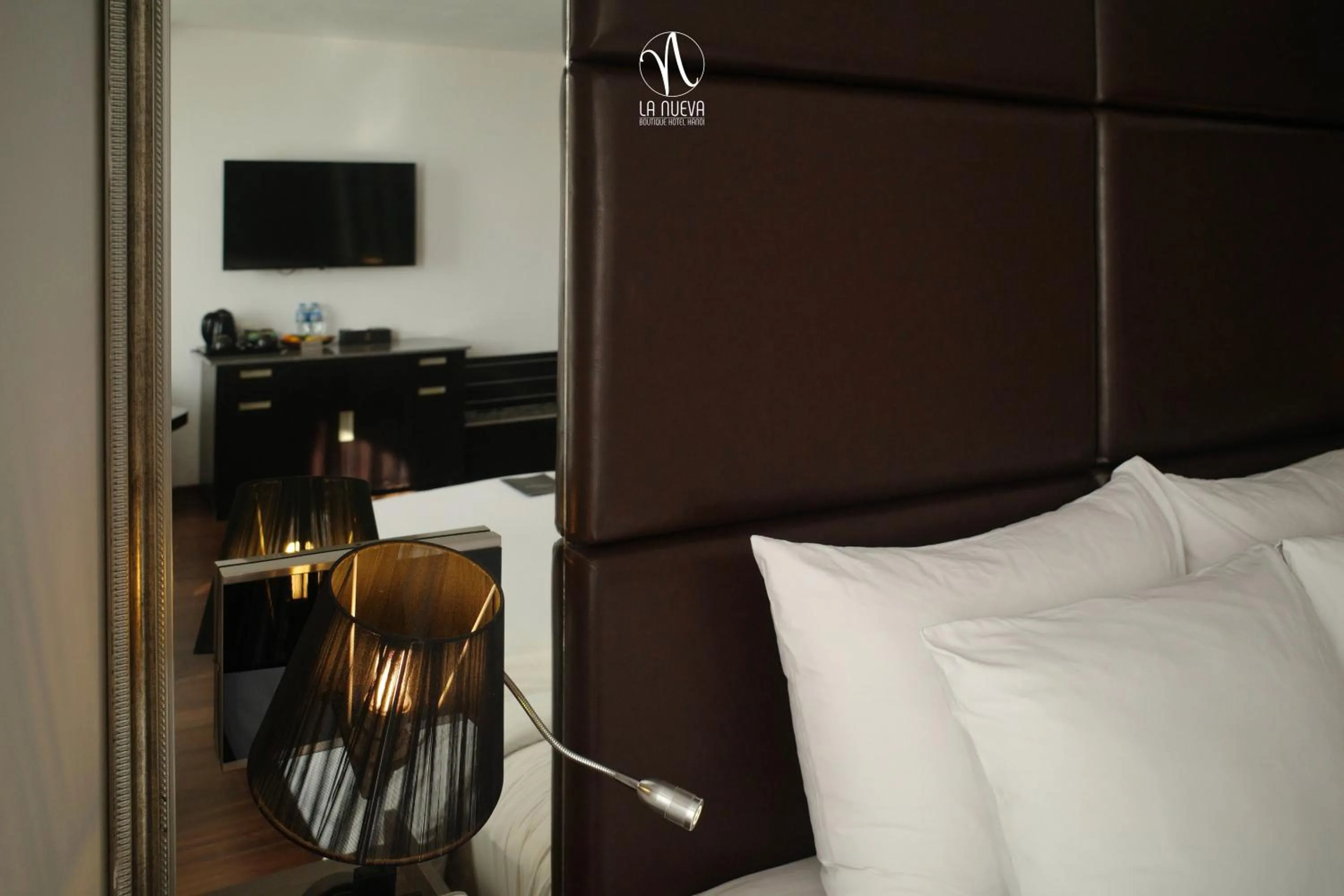 Bed in La Nueva Boutique Hotel Hanoi & Spa