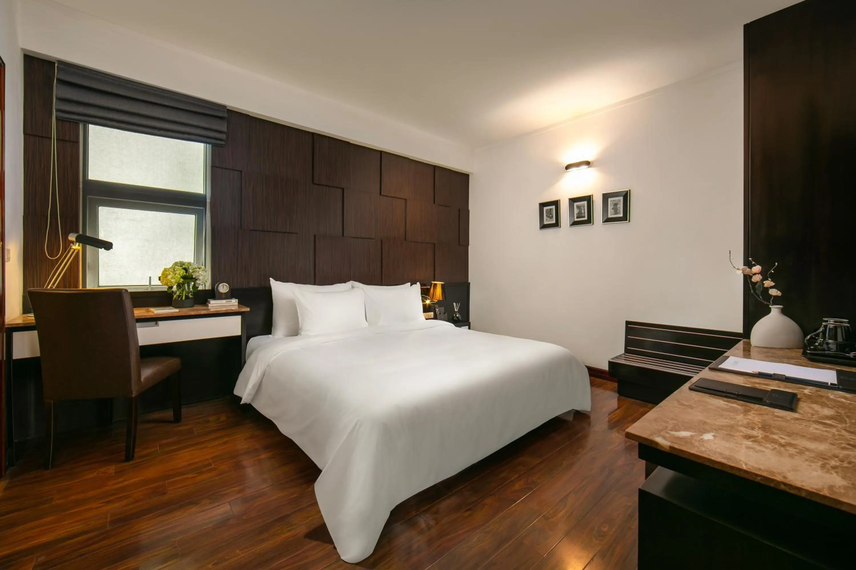 Photo of the whole room, Bed in La Nueva Boutique Hotel Hanoi & Spa