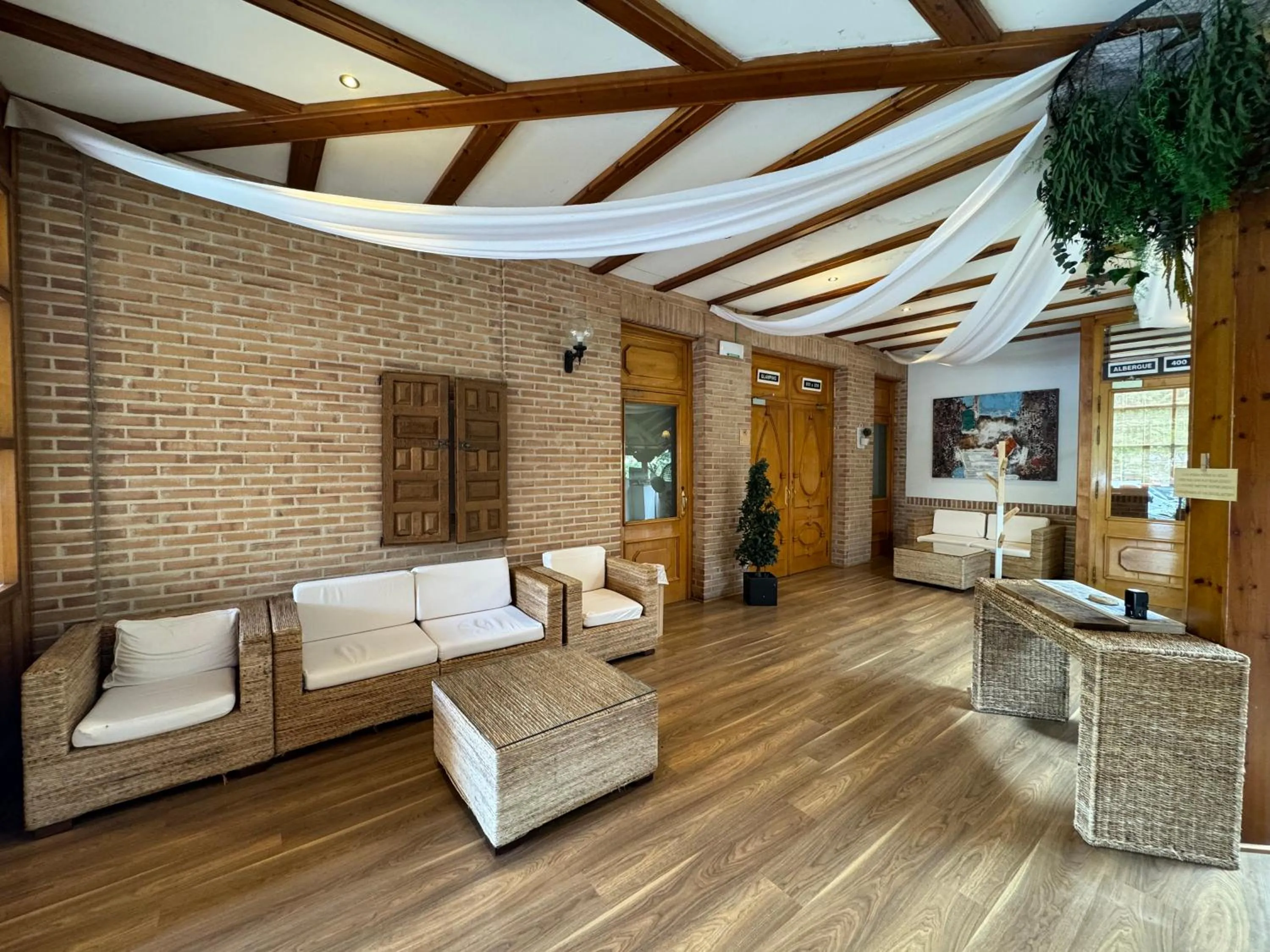 Lobby or reception in Hotel Jakue