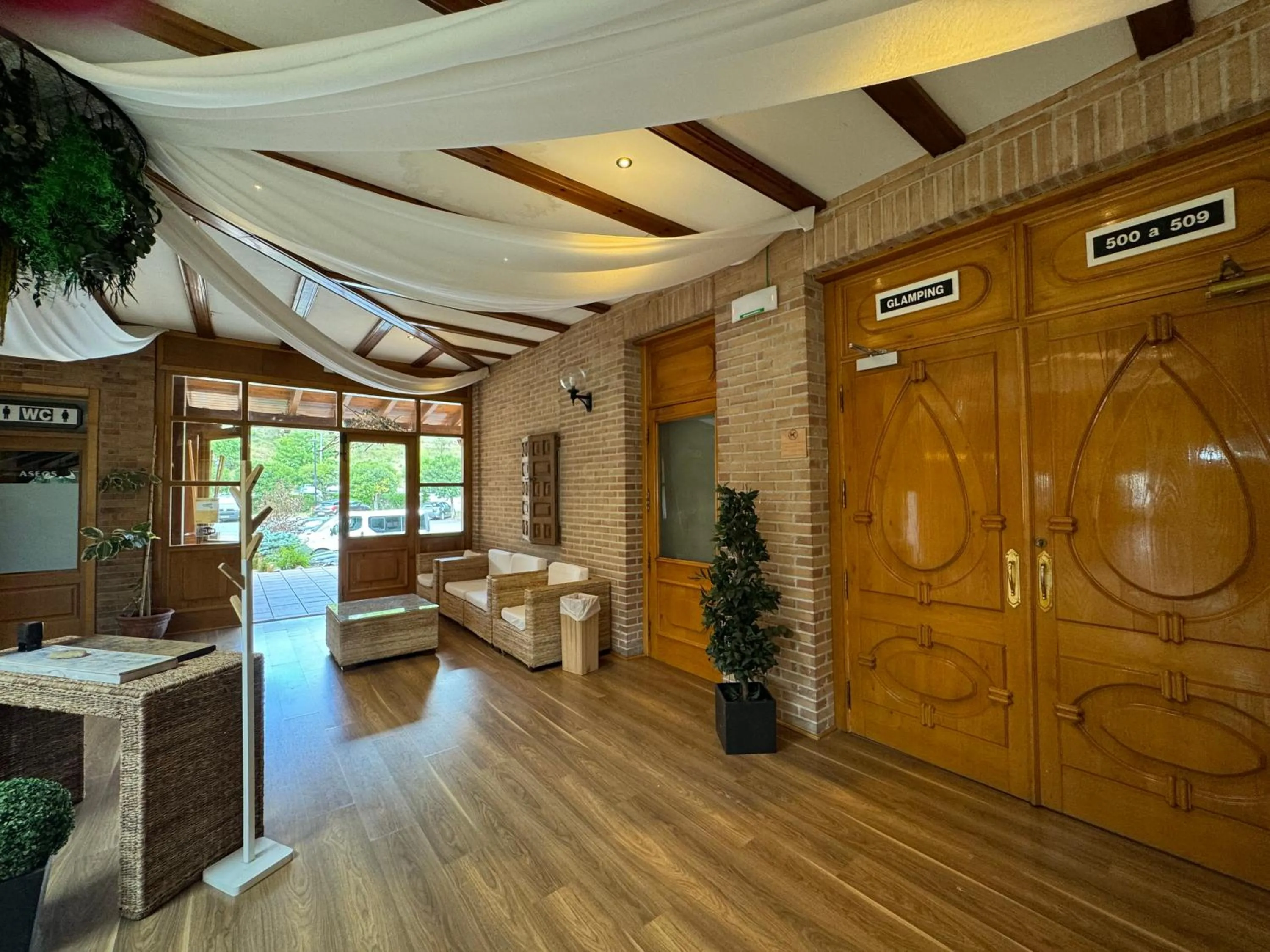 Lobby or reception in Hotel Jakue