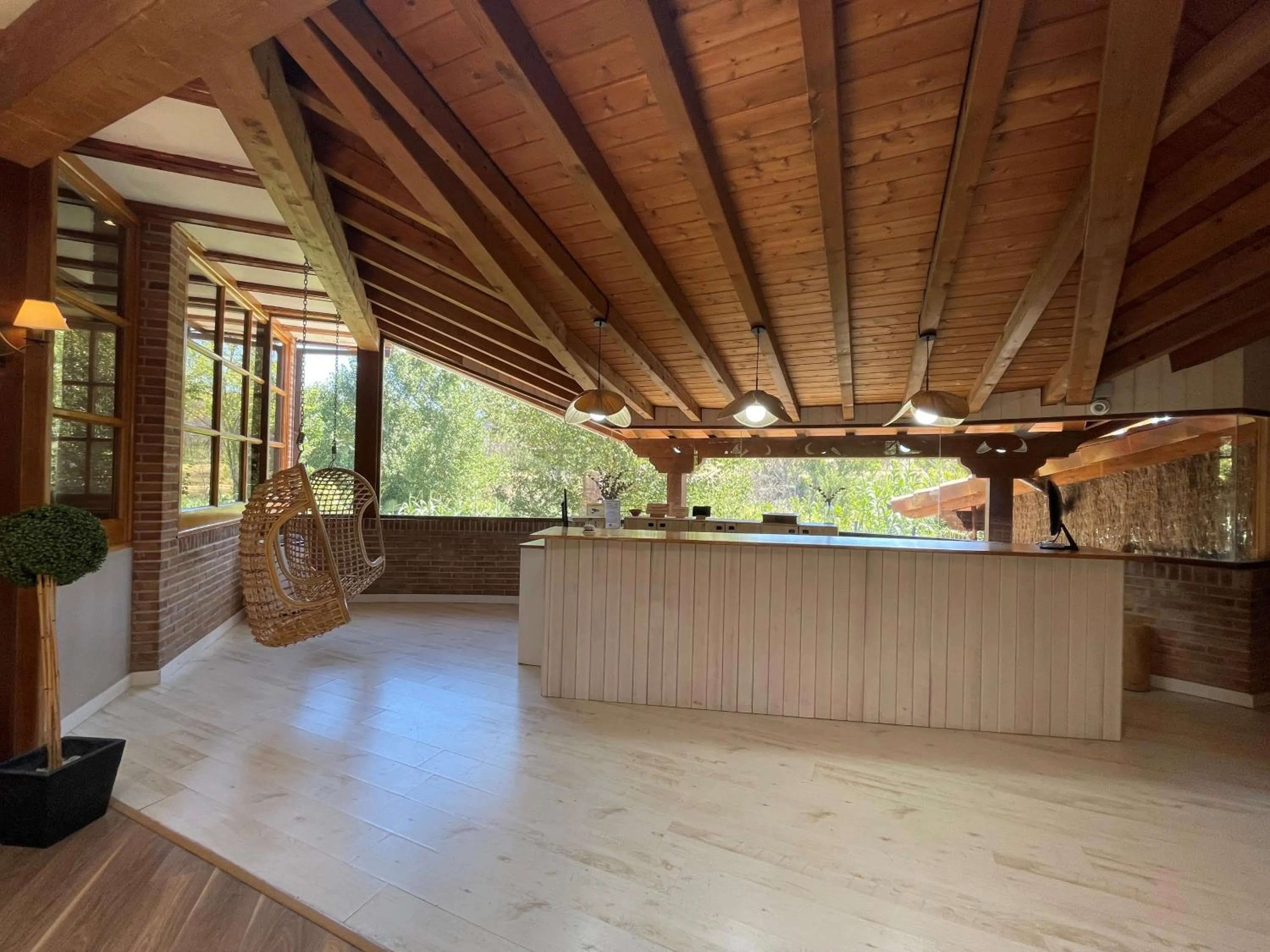 Lobby or reception in Hotel Jakue