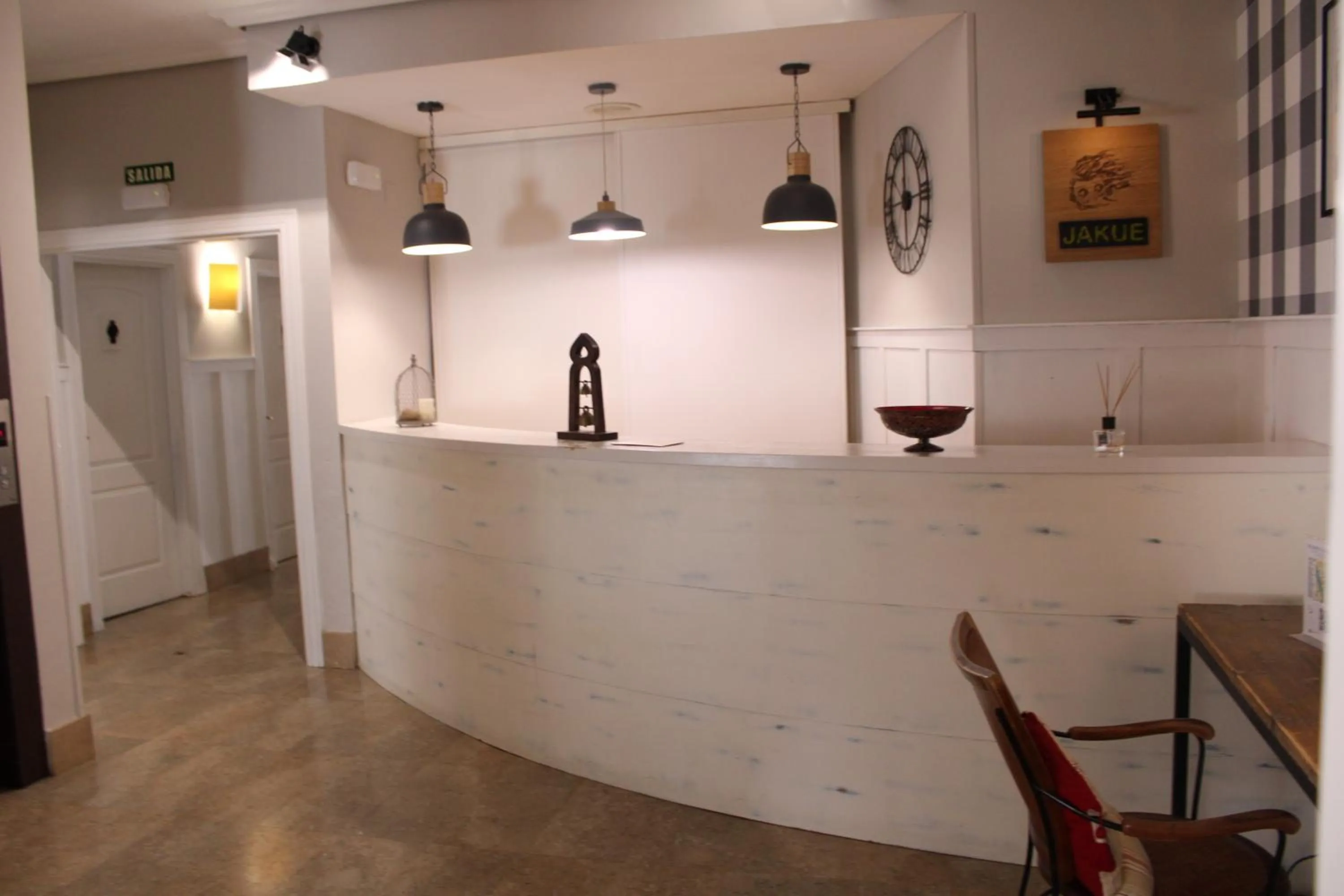 Lobby or reception in Hotel Jakue