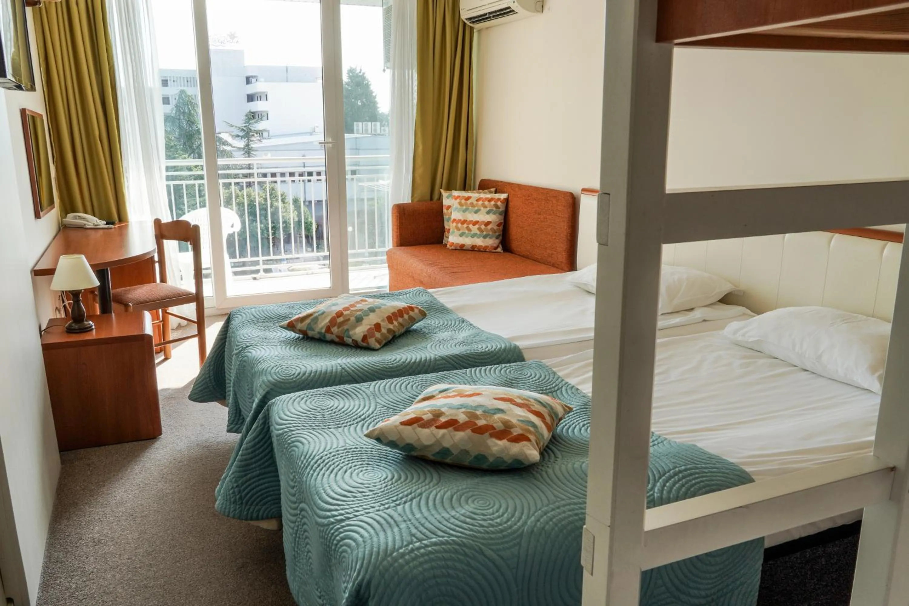 Bed in Hotel Laguna Garden