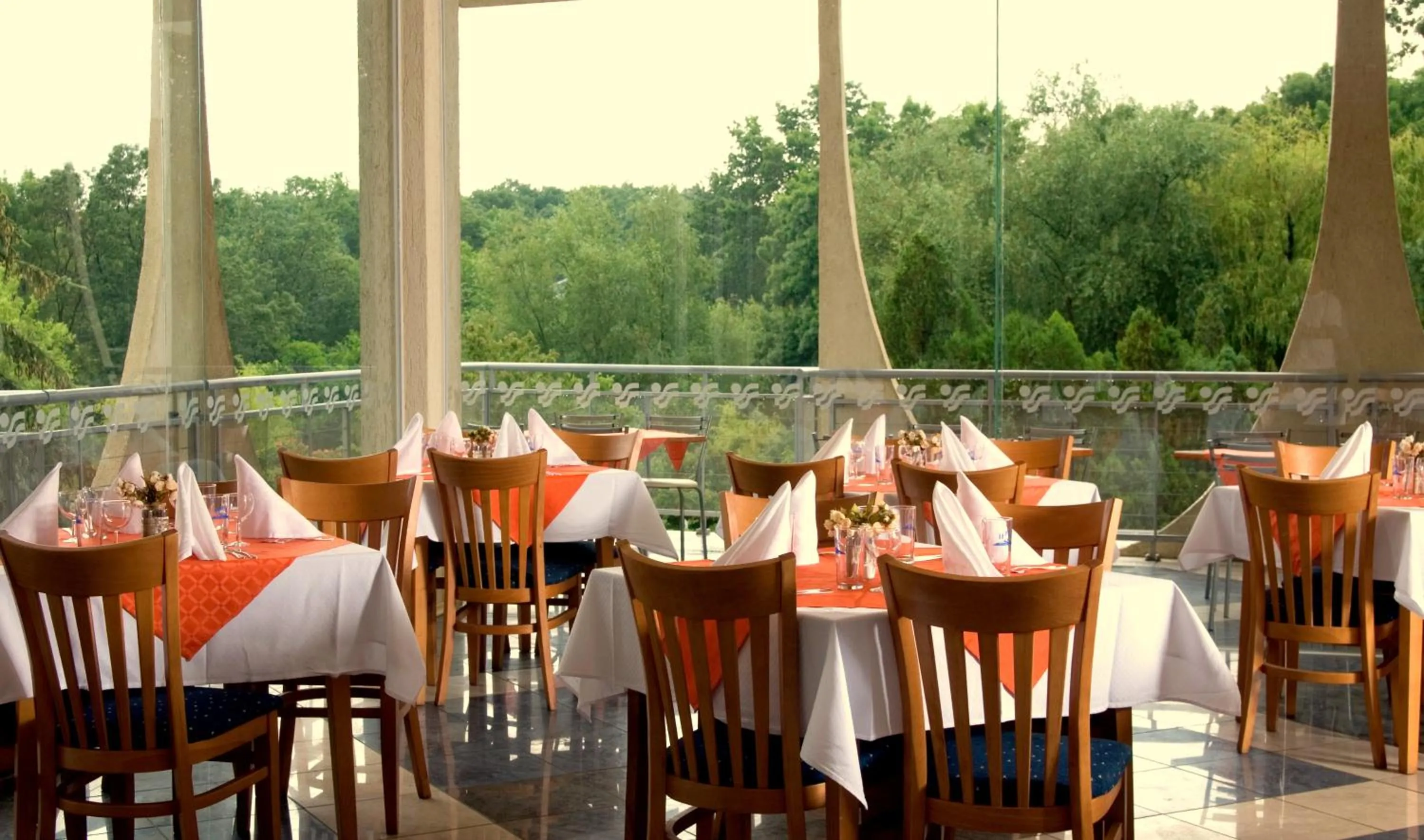 Buffet breakfast in Hotel Laguna Garden