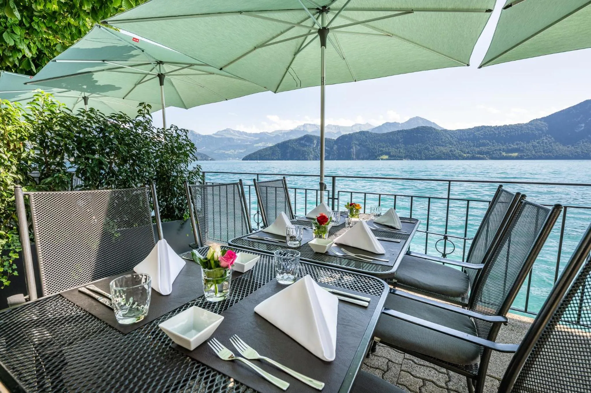 Balcony/Terrace in Hotel Central am See