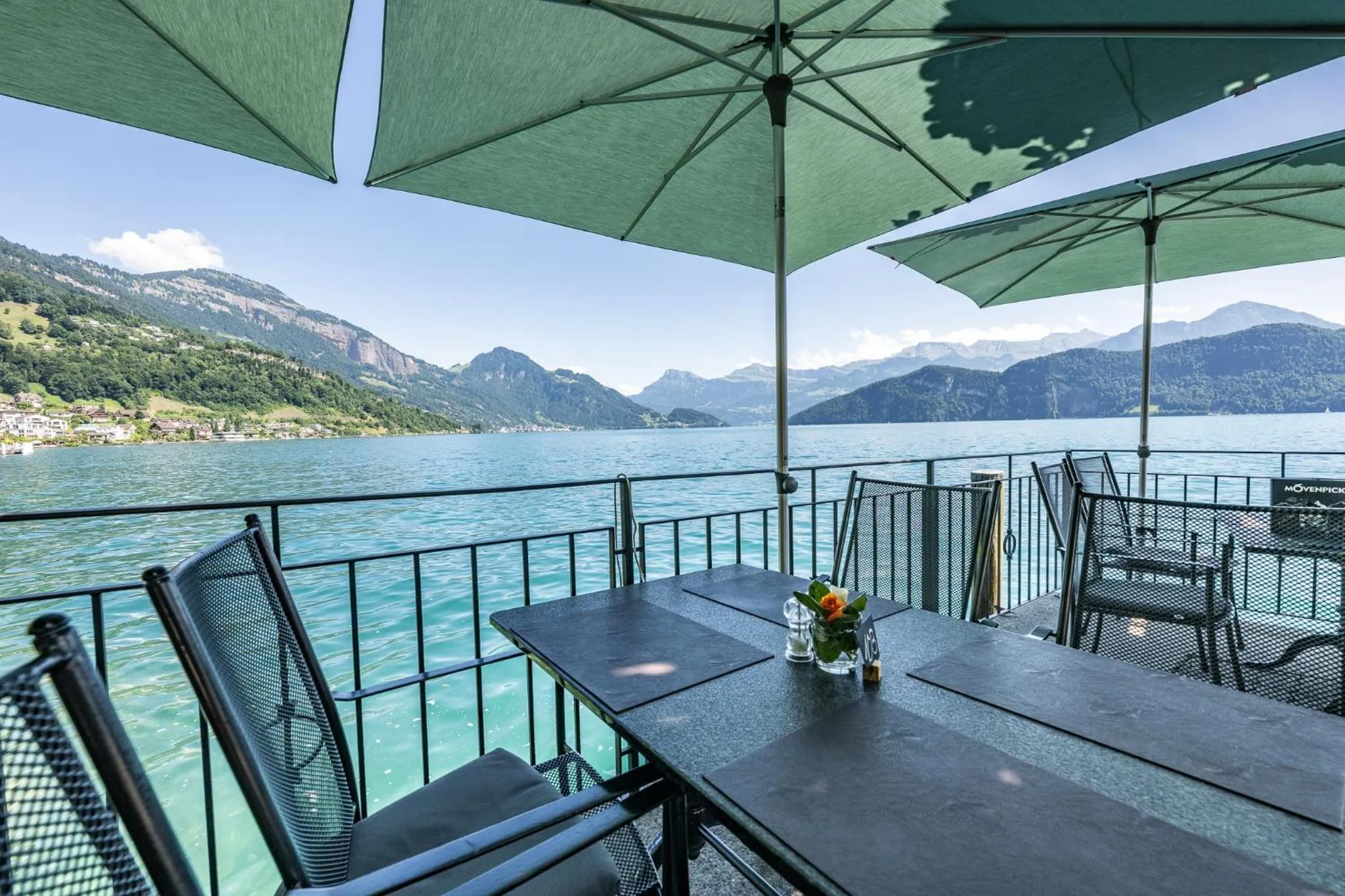 Balcony/Terrace in Hotel Central am See