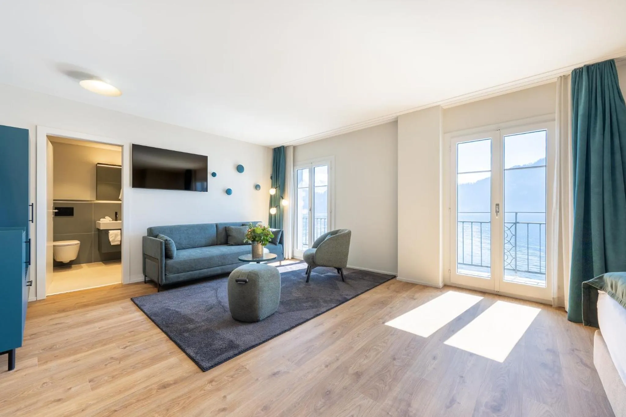 Photo of the whole room in Hotel Central am See