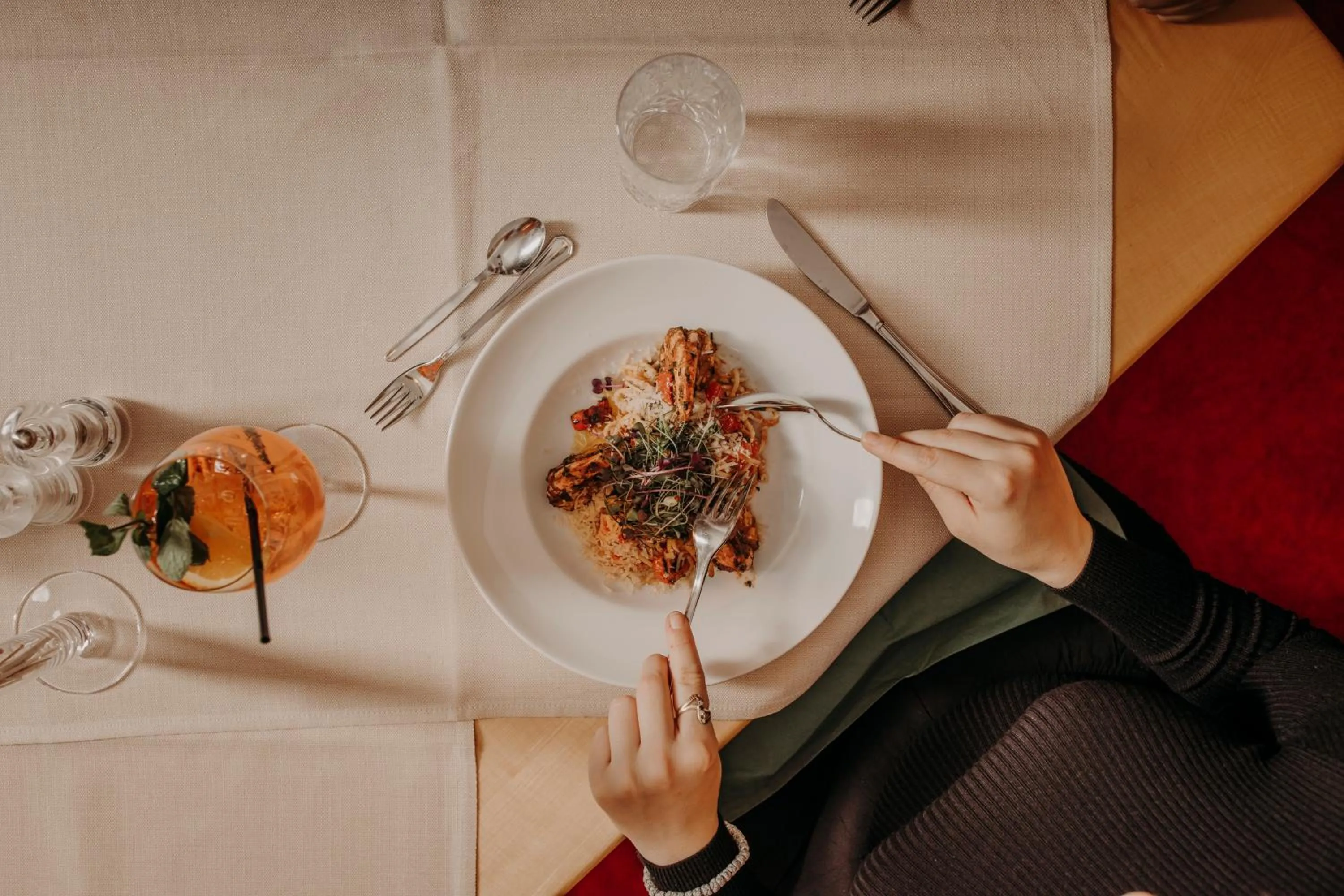 Dinner in Hotel Lerch