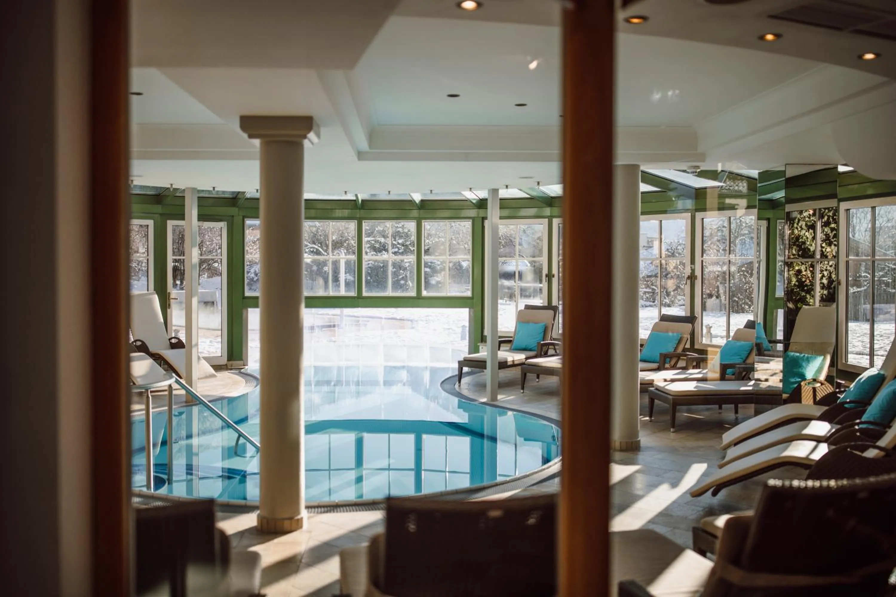 Swimming pool in Hotel Lerch