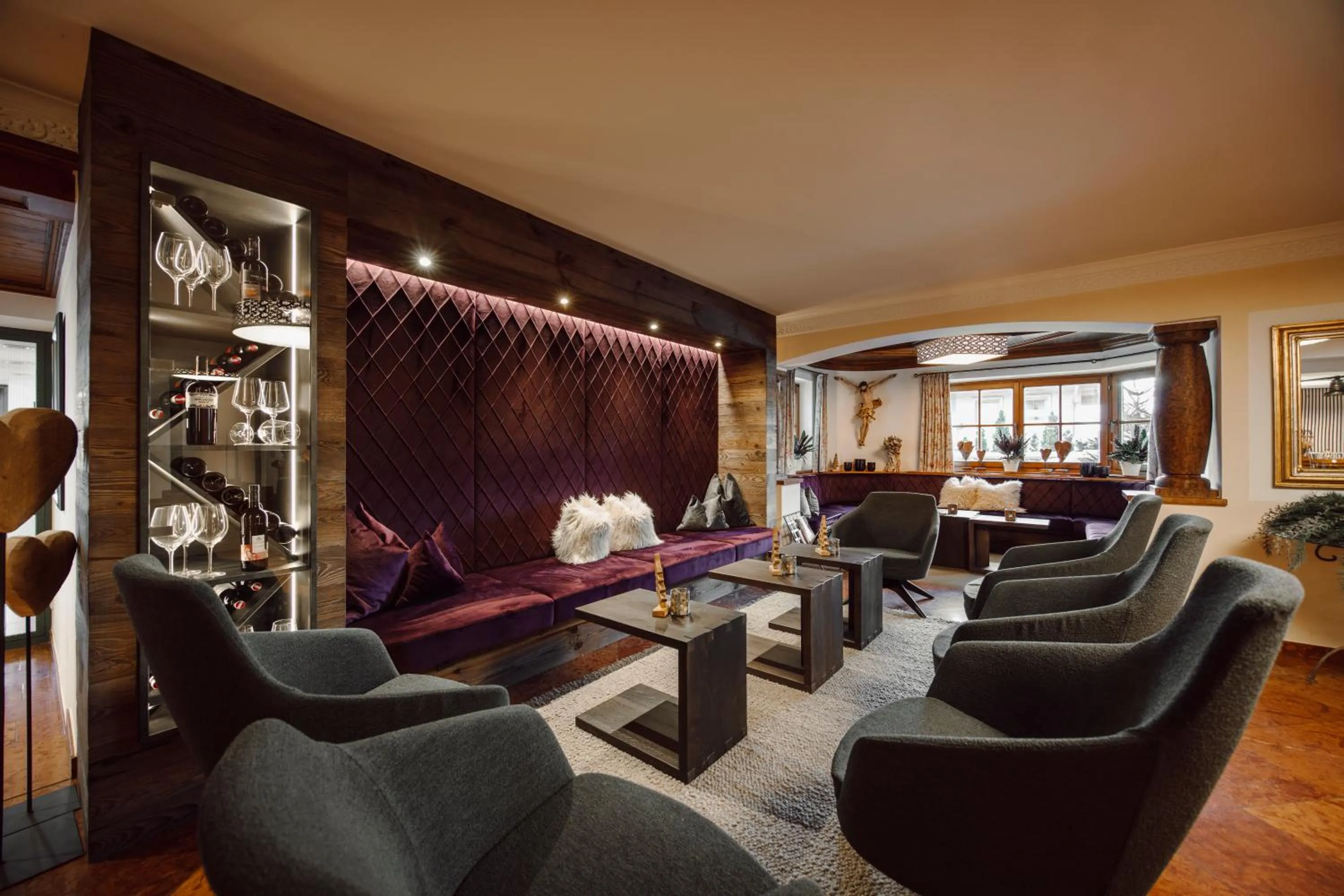 Lobby or reception in Hotel Lerch